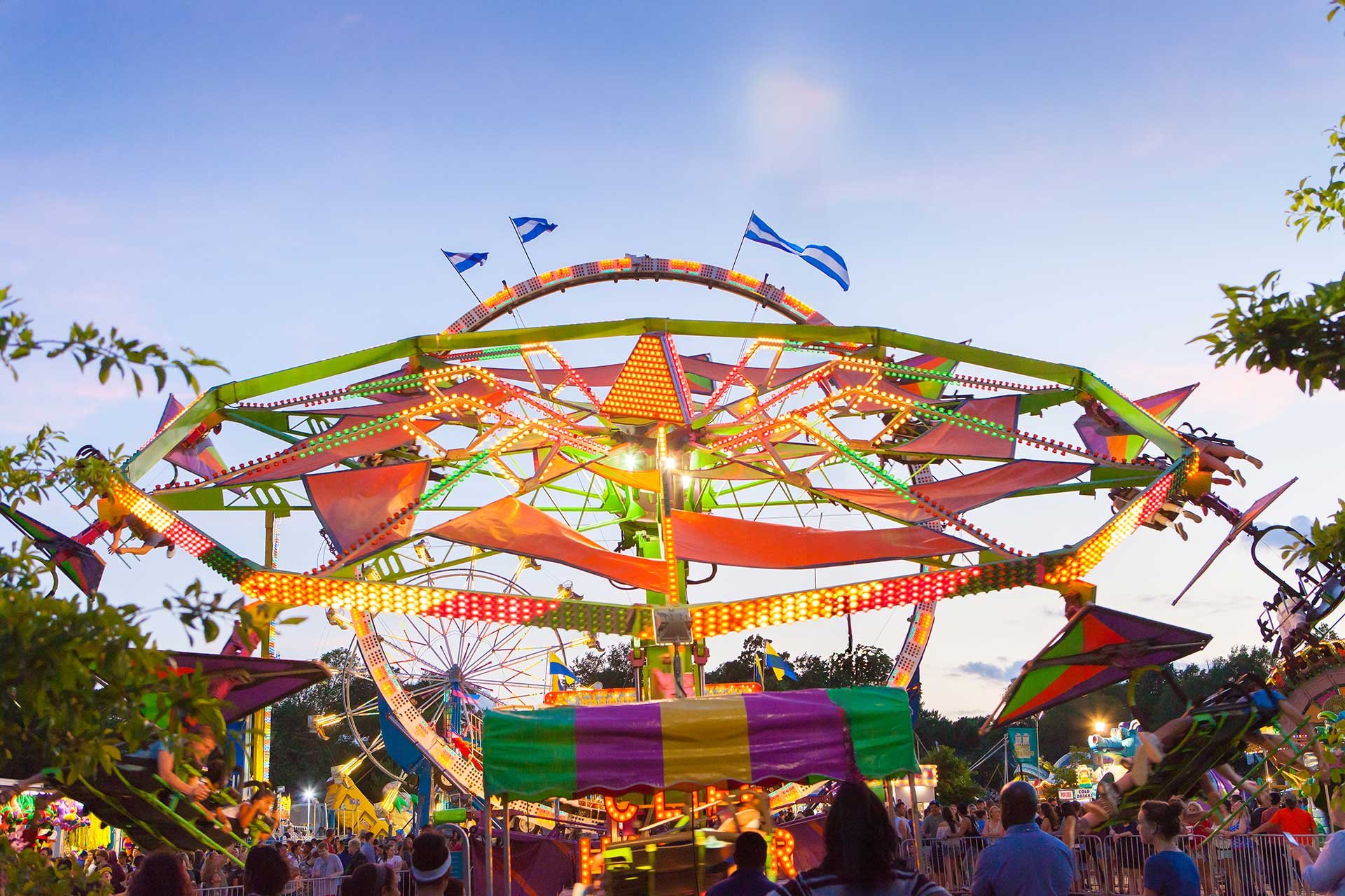 a ride at old shawnee days