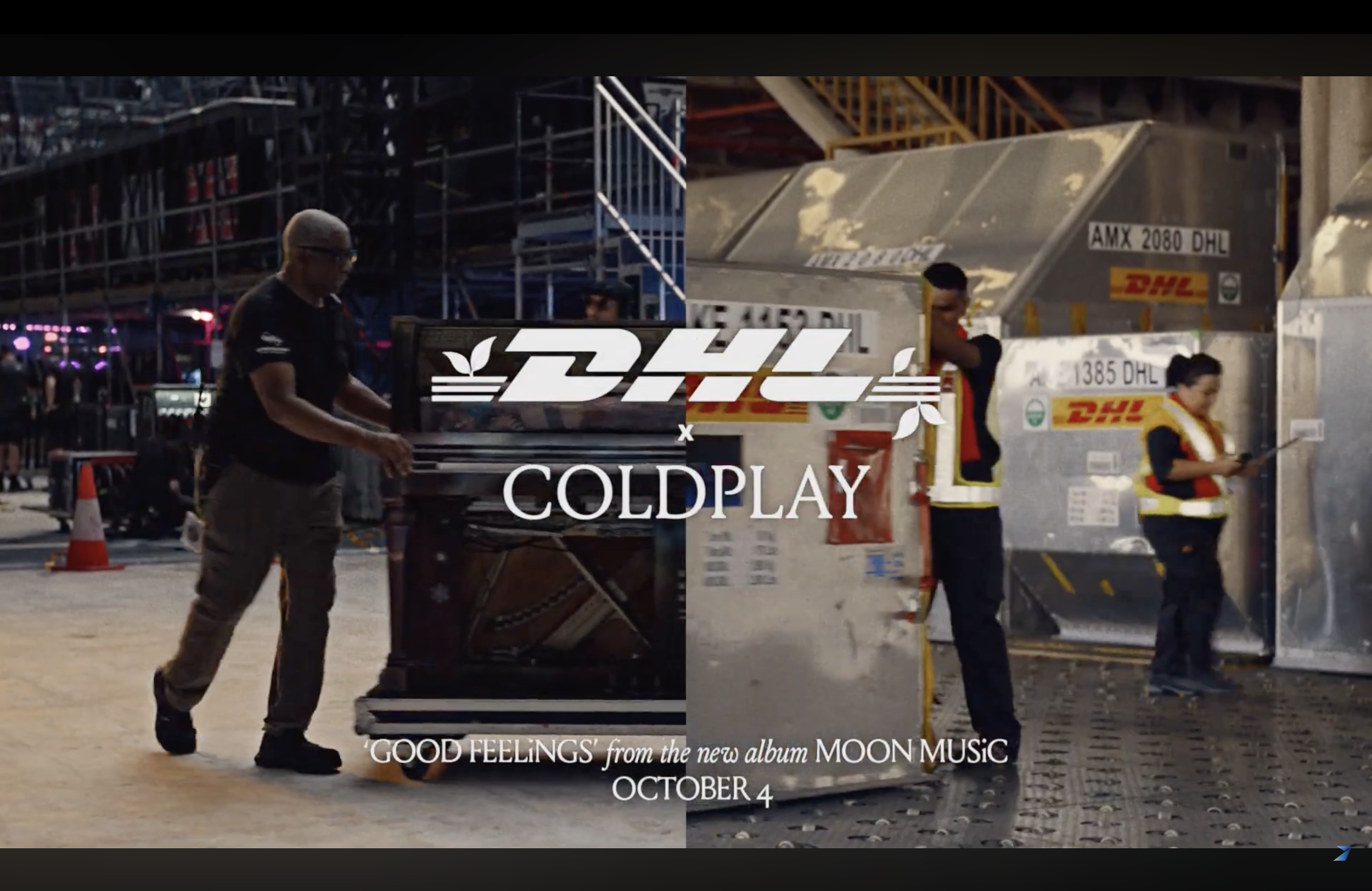DHL x COLDPLAY: A PARTNERSHIP LIKE NO OTHER