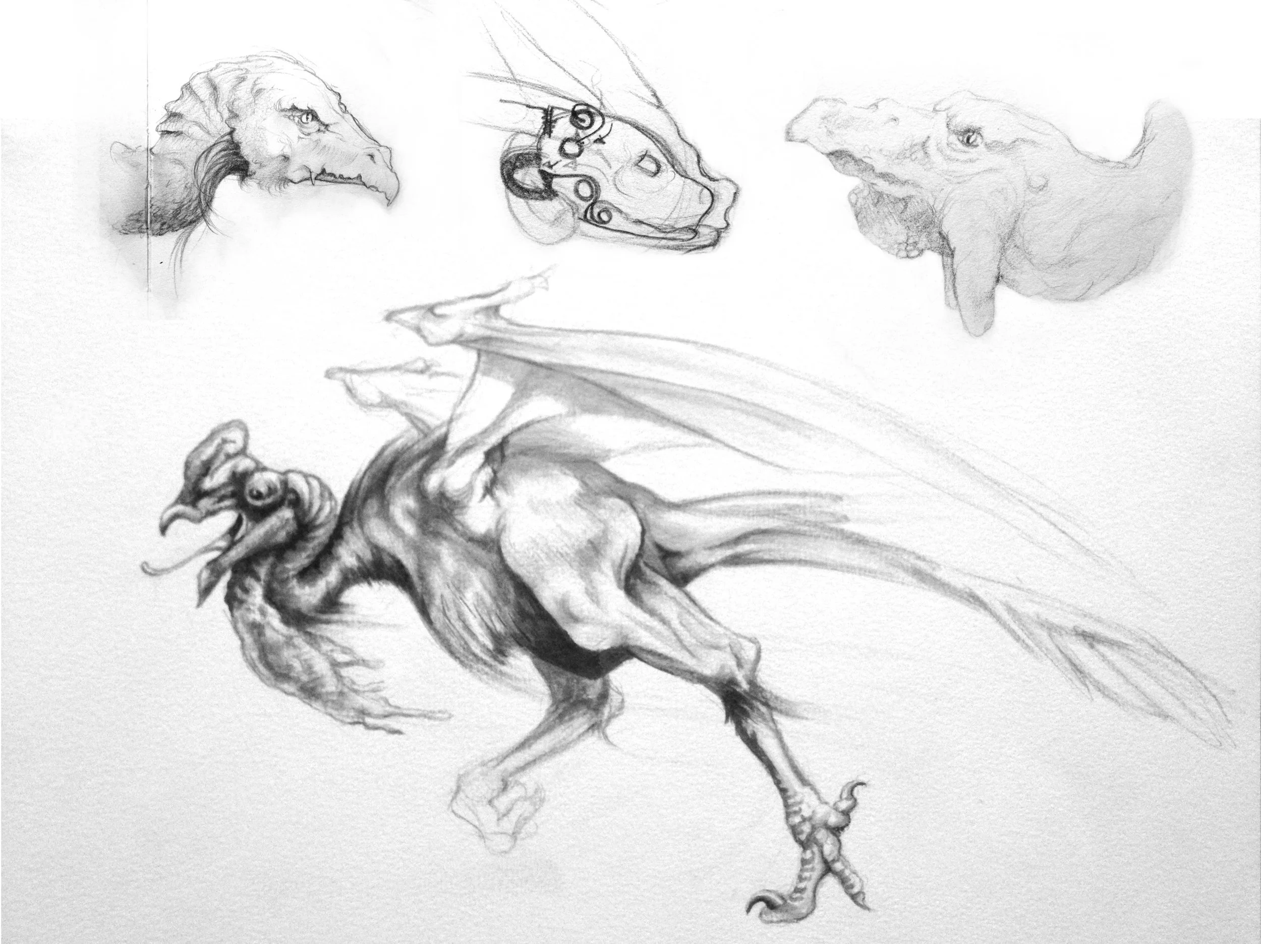 Creature design work