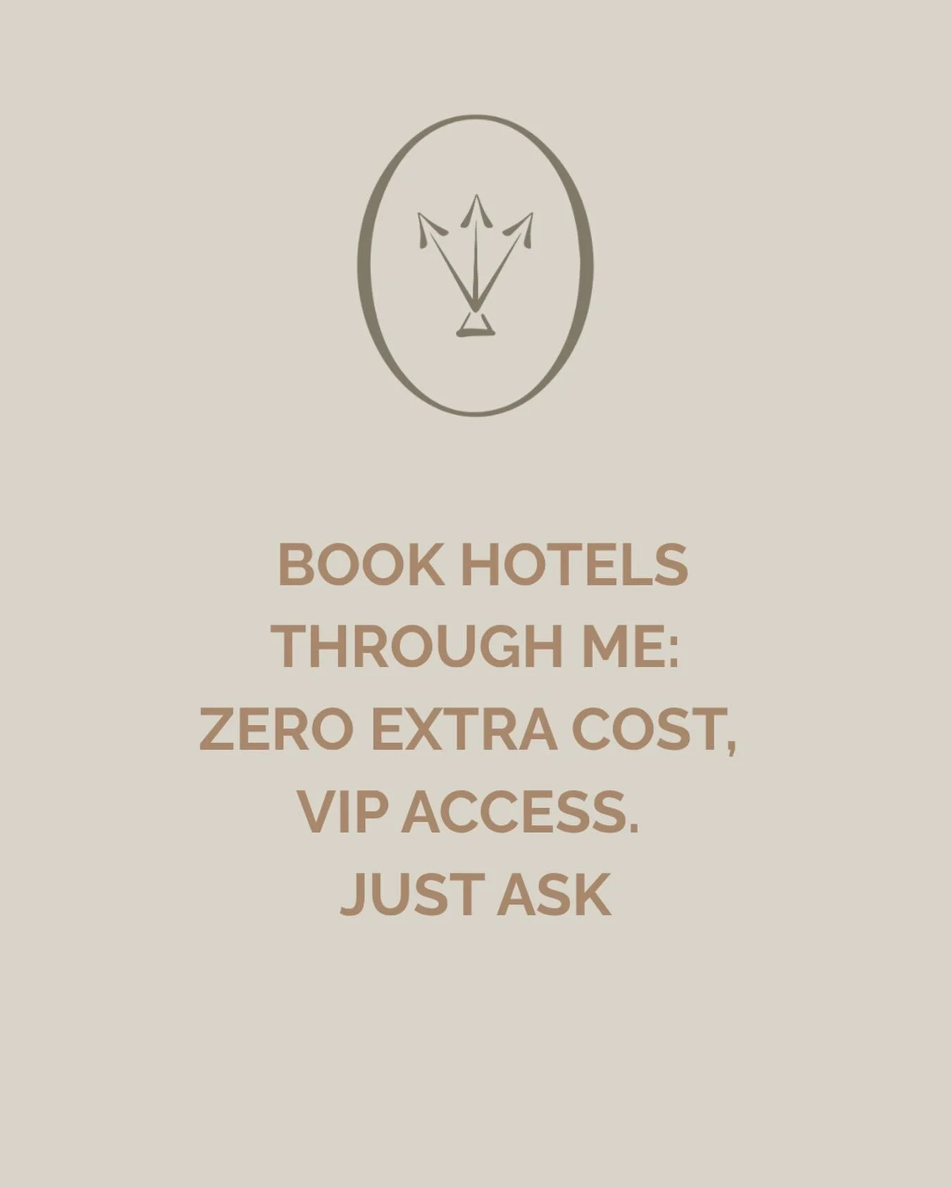 Most people don&rsquo;t realise that booking through a travel advisor often costs exactly the same as booking direct, and sometimes less. What you do get extra: VIP status, room upgrades, breakfast, late check-out, and a real person handling it if so