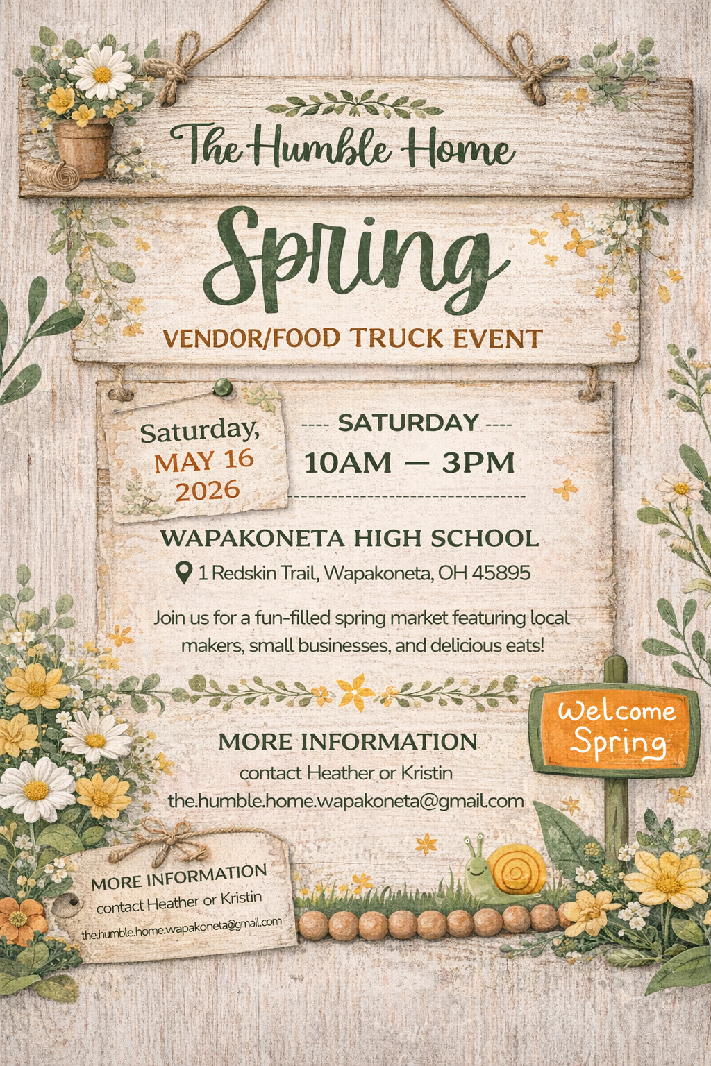 The Humble Home 1st Annual Spring Vendor Event