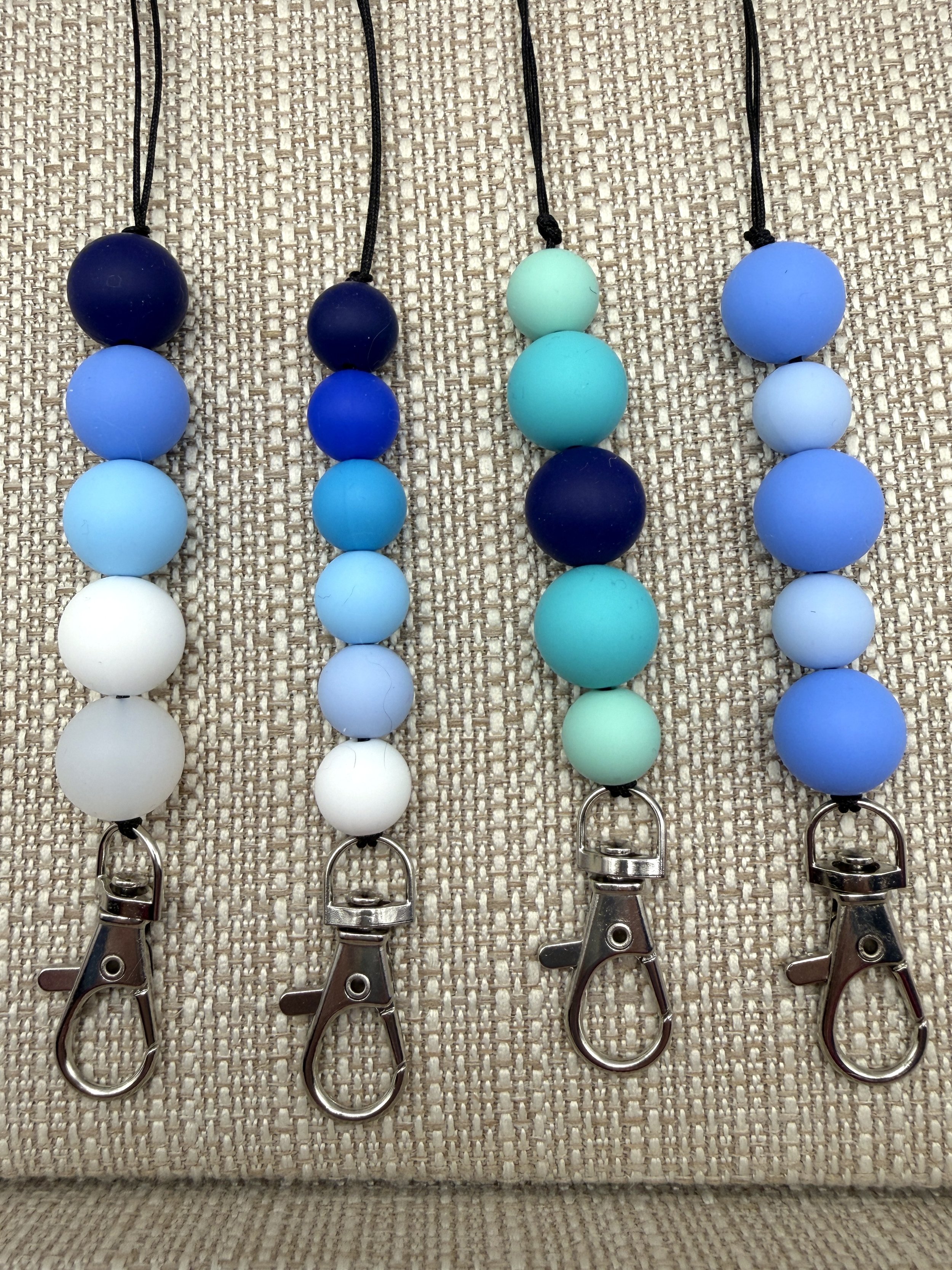 Silicone Beaded Lanyards