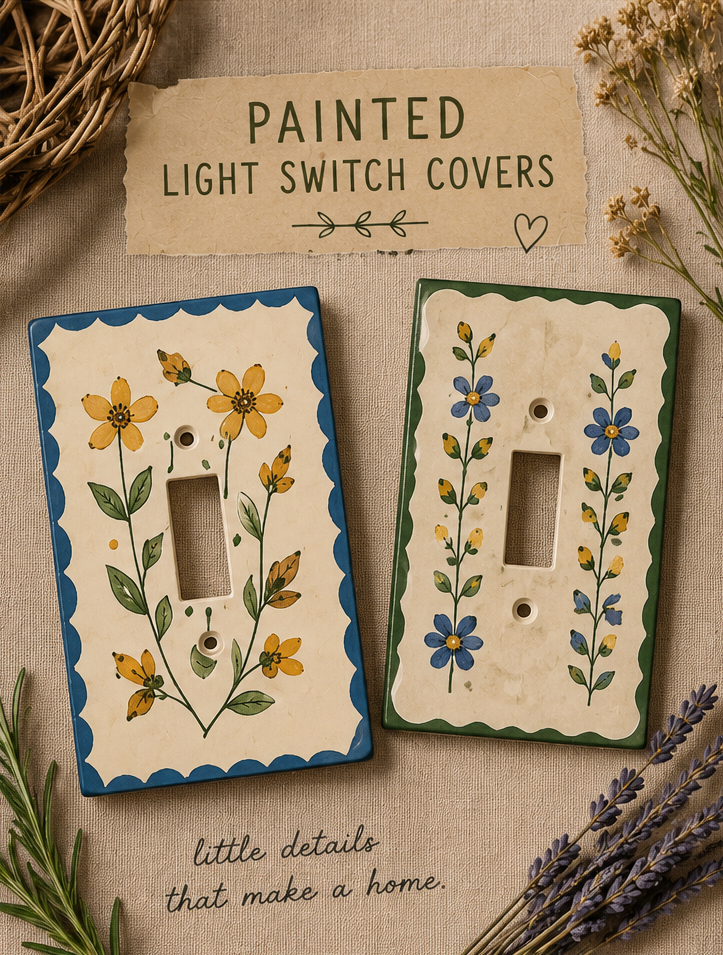 Painting Light Switch Covers