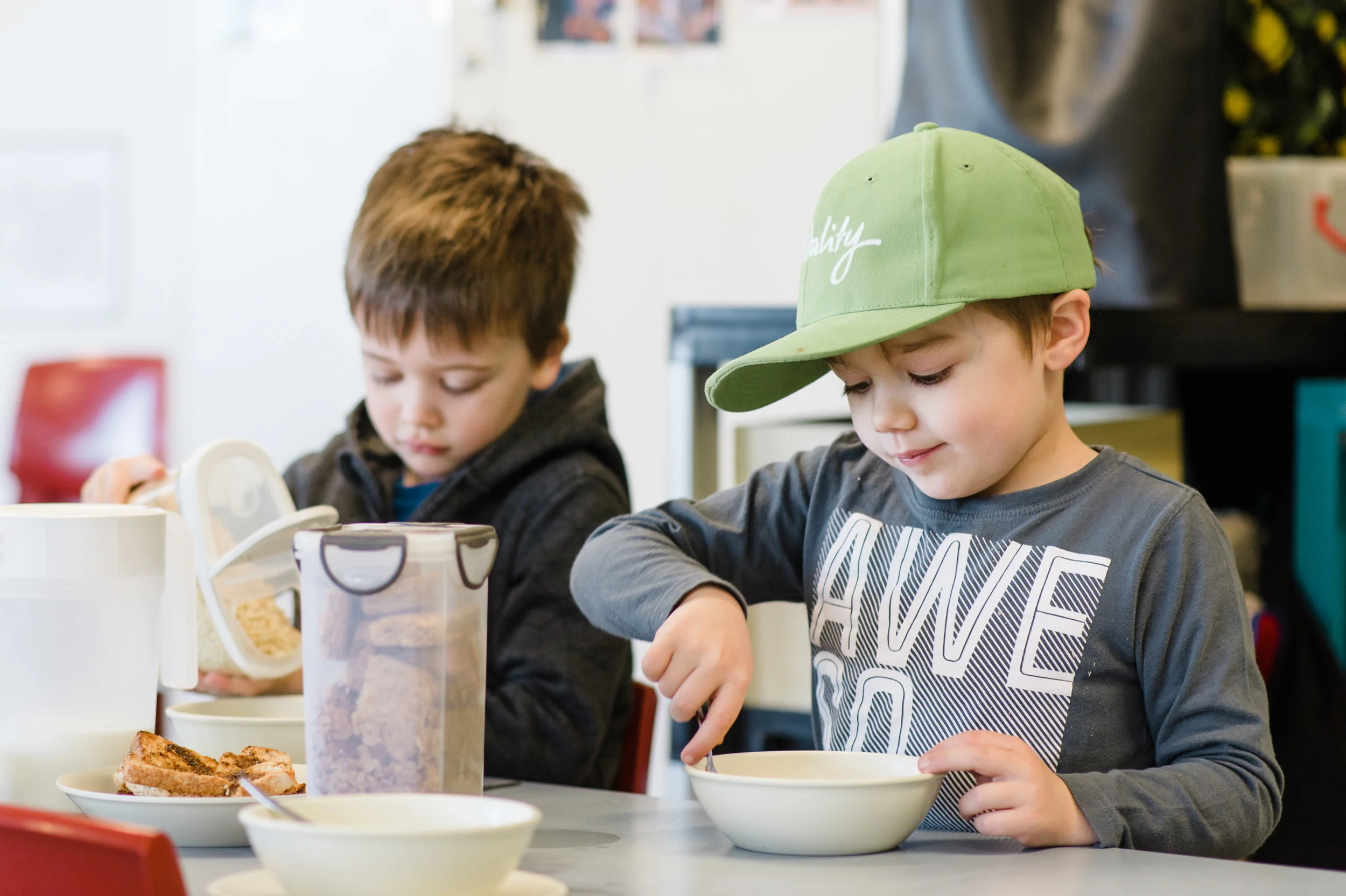 Sentia Early Learning child care day care healthy nourishment