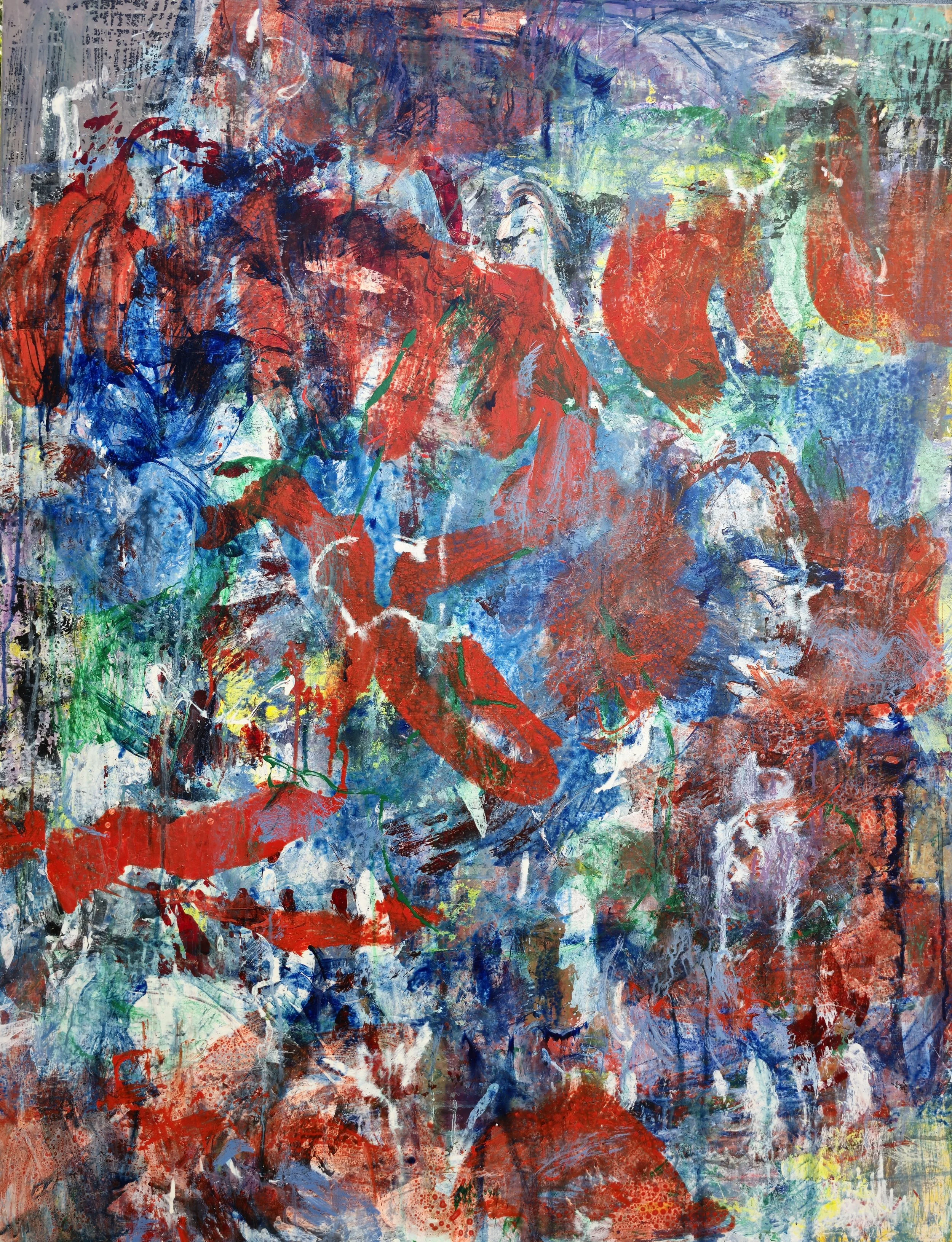 Juin - 116x89cm - Acrylique sur toile - 2021