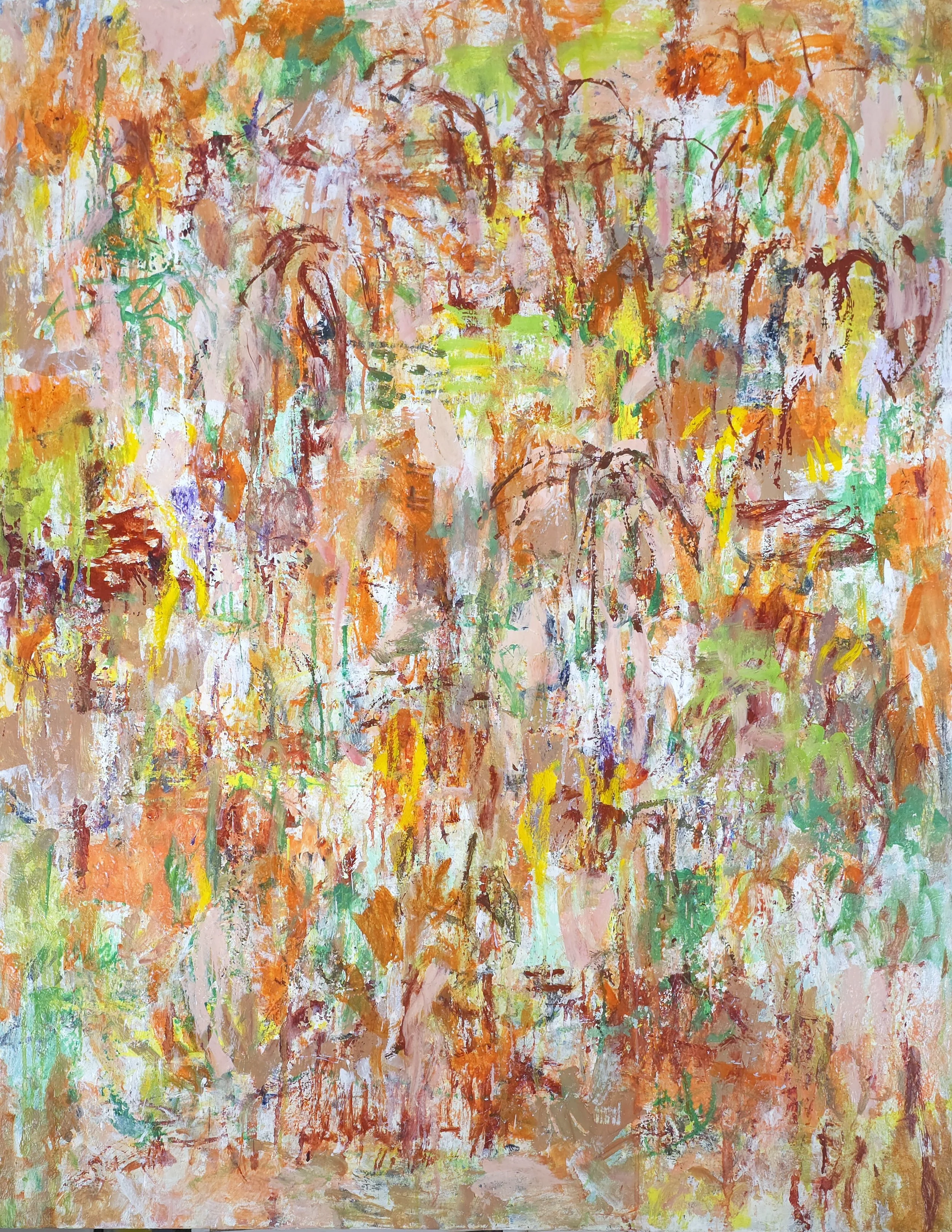 Morocco - 114x46cm - Huile sur toile