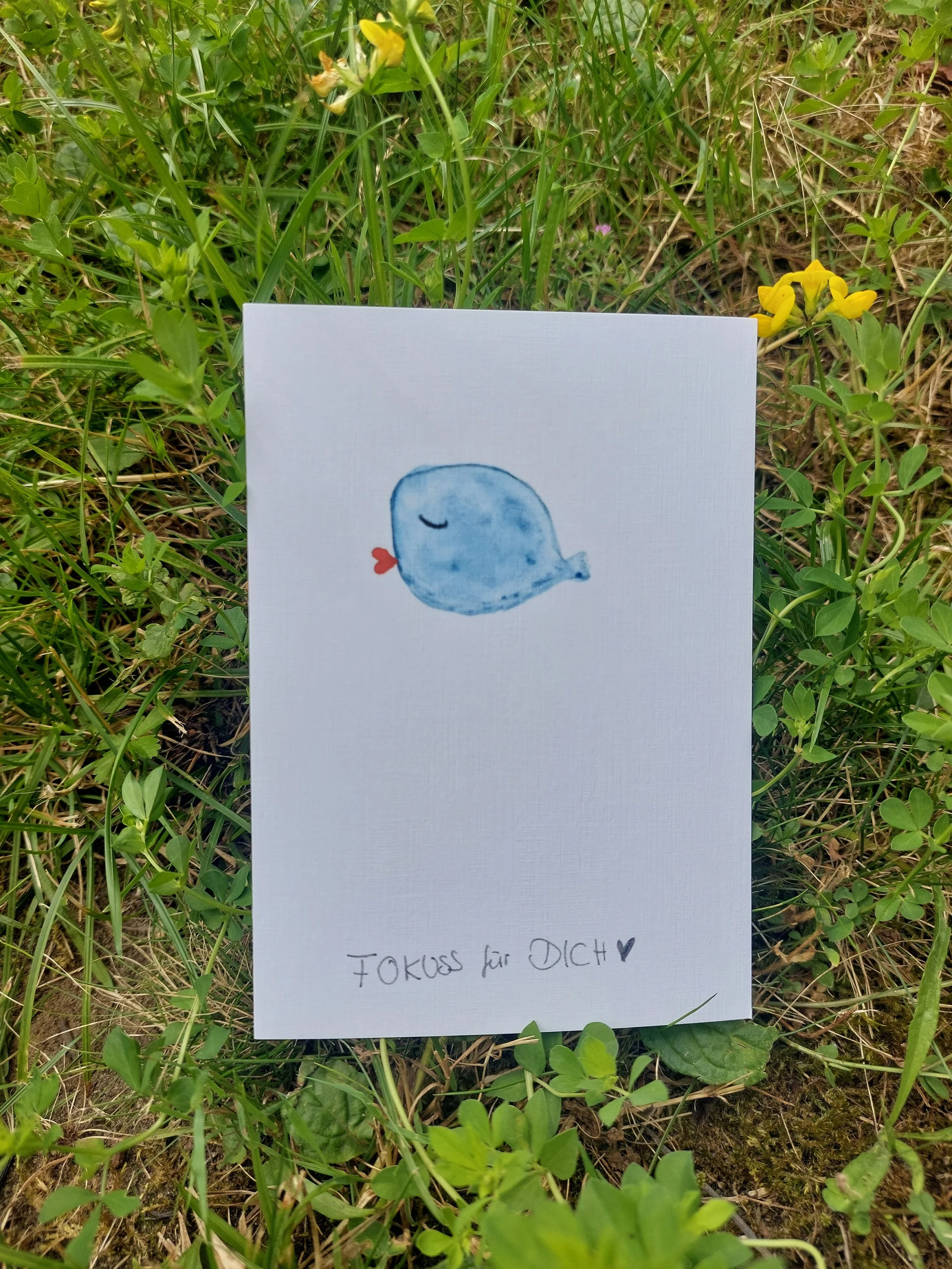 Postkarte "Fokuss für dich"