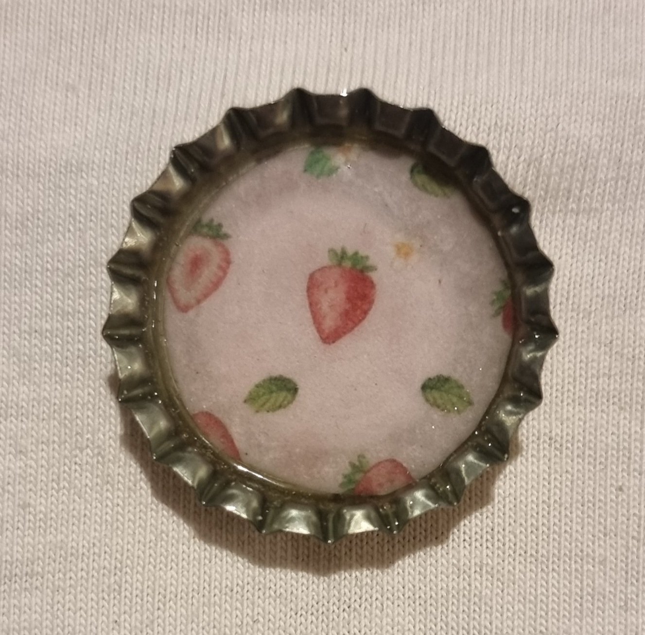 bottle cap pin