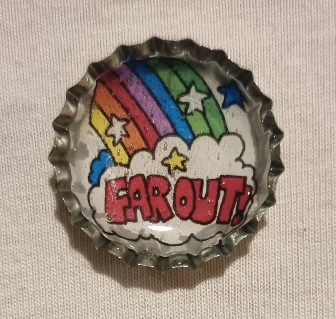 bottle cap pin