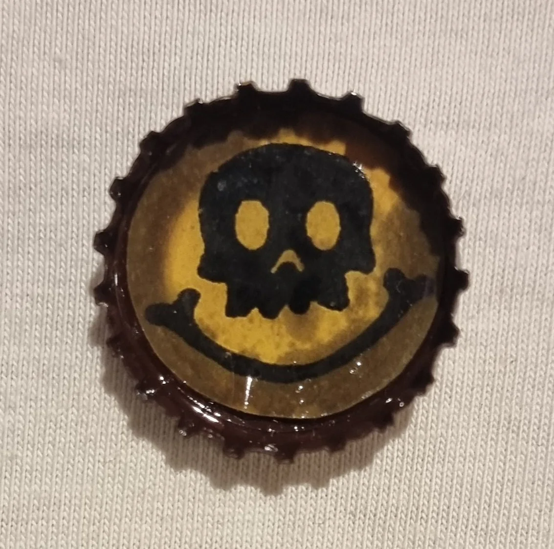 bottle cap pin