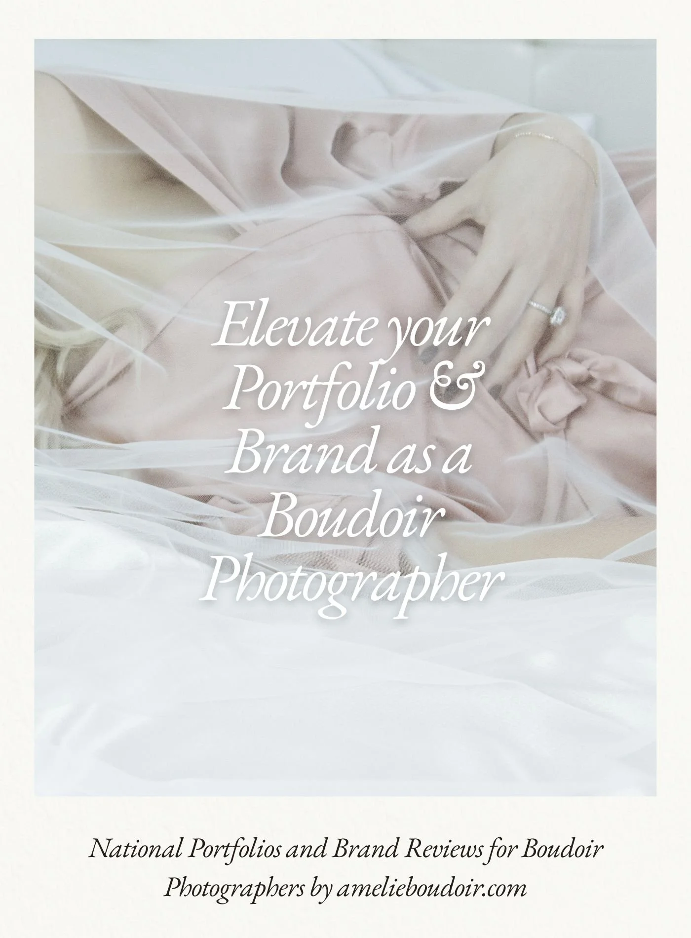 get your boudoir business reviewed by an expert boudoir photographer