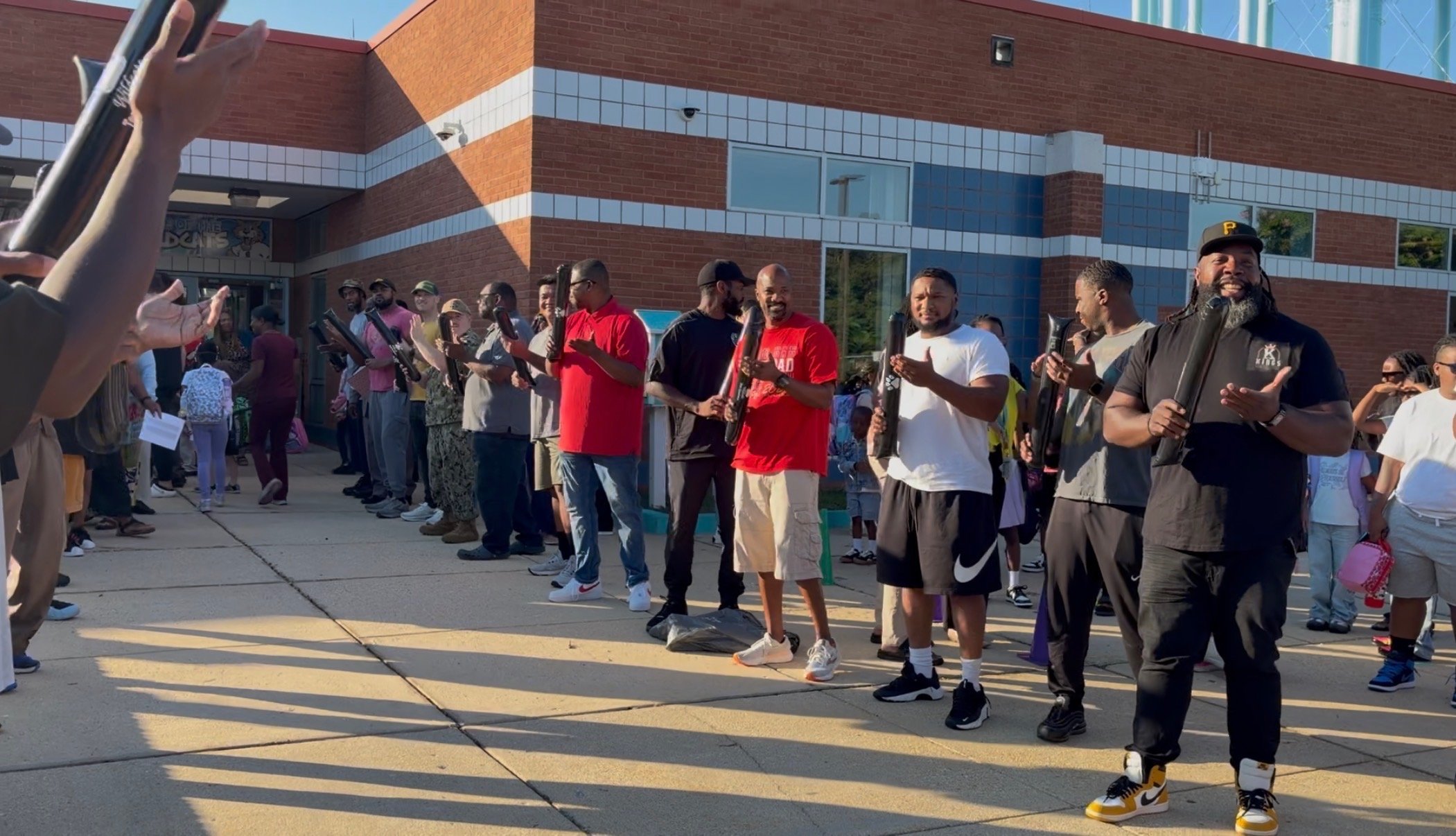D1 Dads back to school
