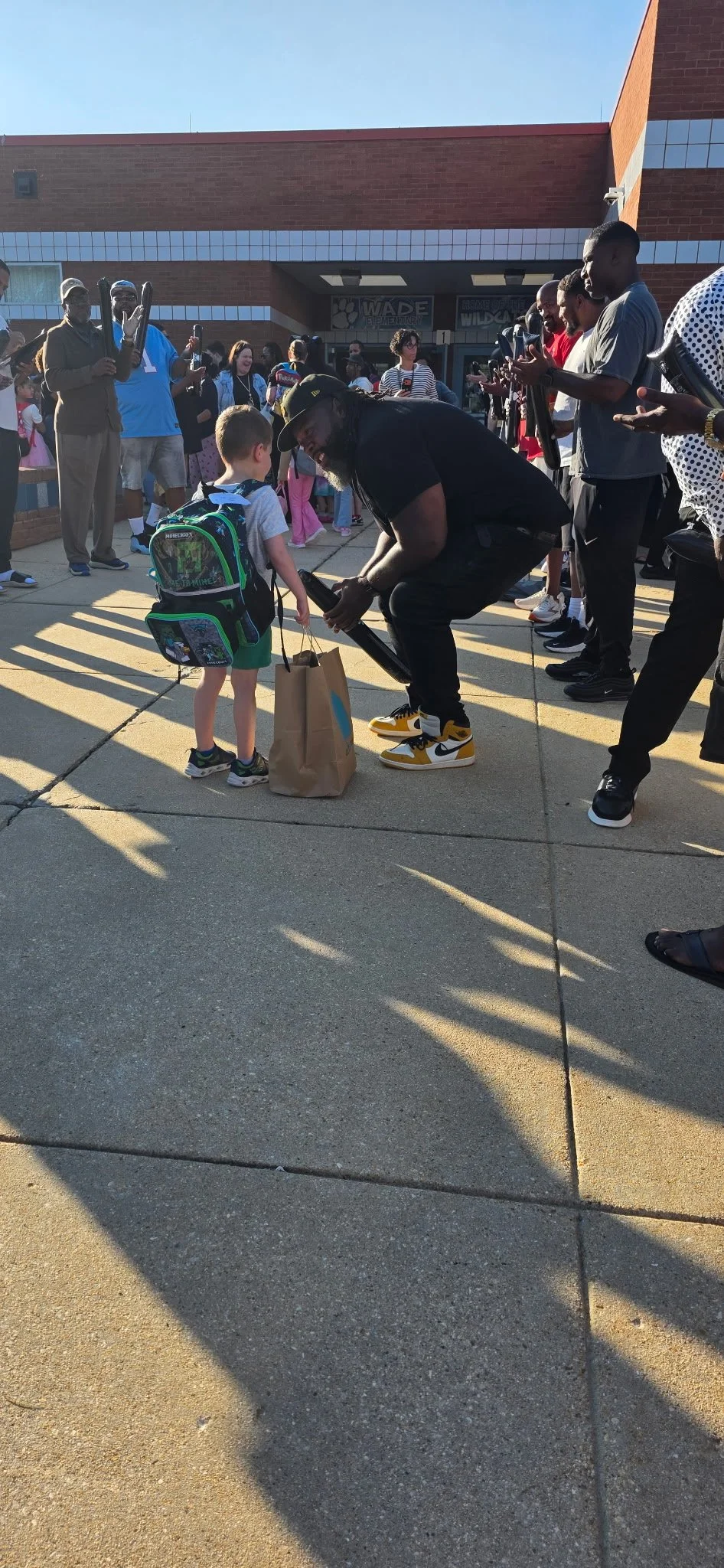 D1 Dads back to school