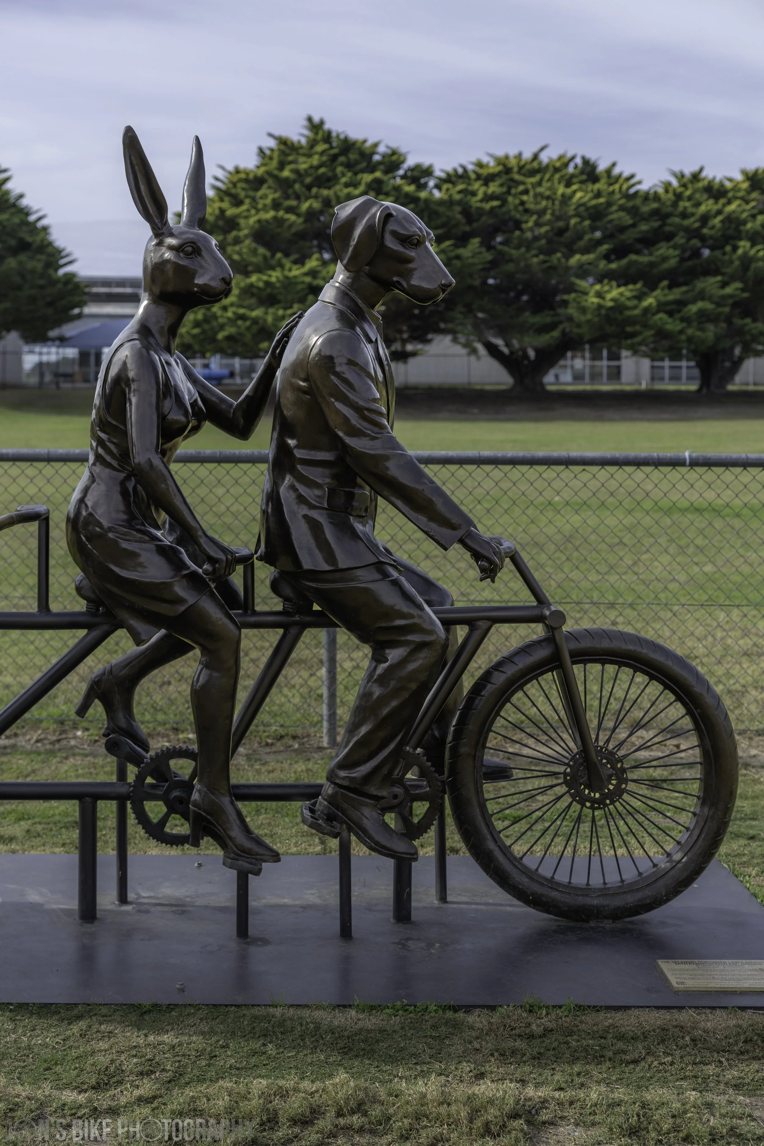 Gillie and Marc's sculpture at Narooma, NSW, May 2026