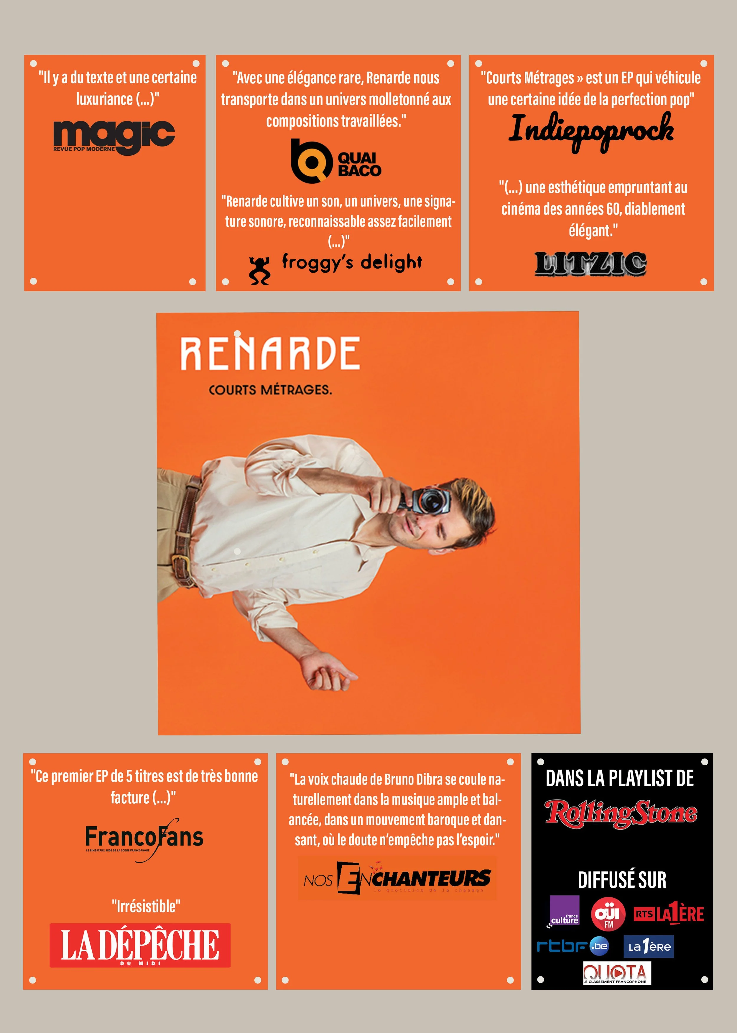 Retombées médiatiques de RENARDE