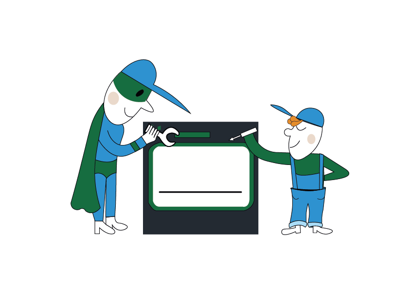 Deux personnages pour l'organisation ENVIE.