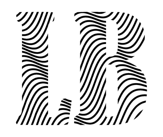 Logo noir blanc LB