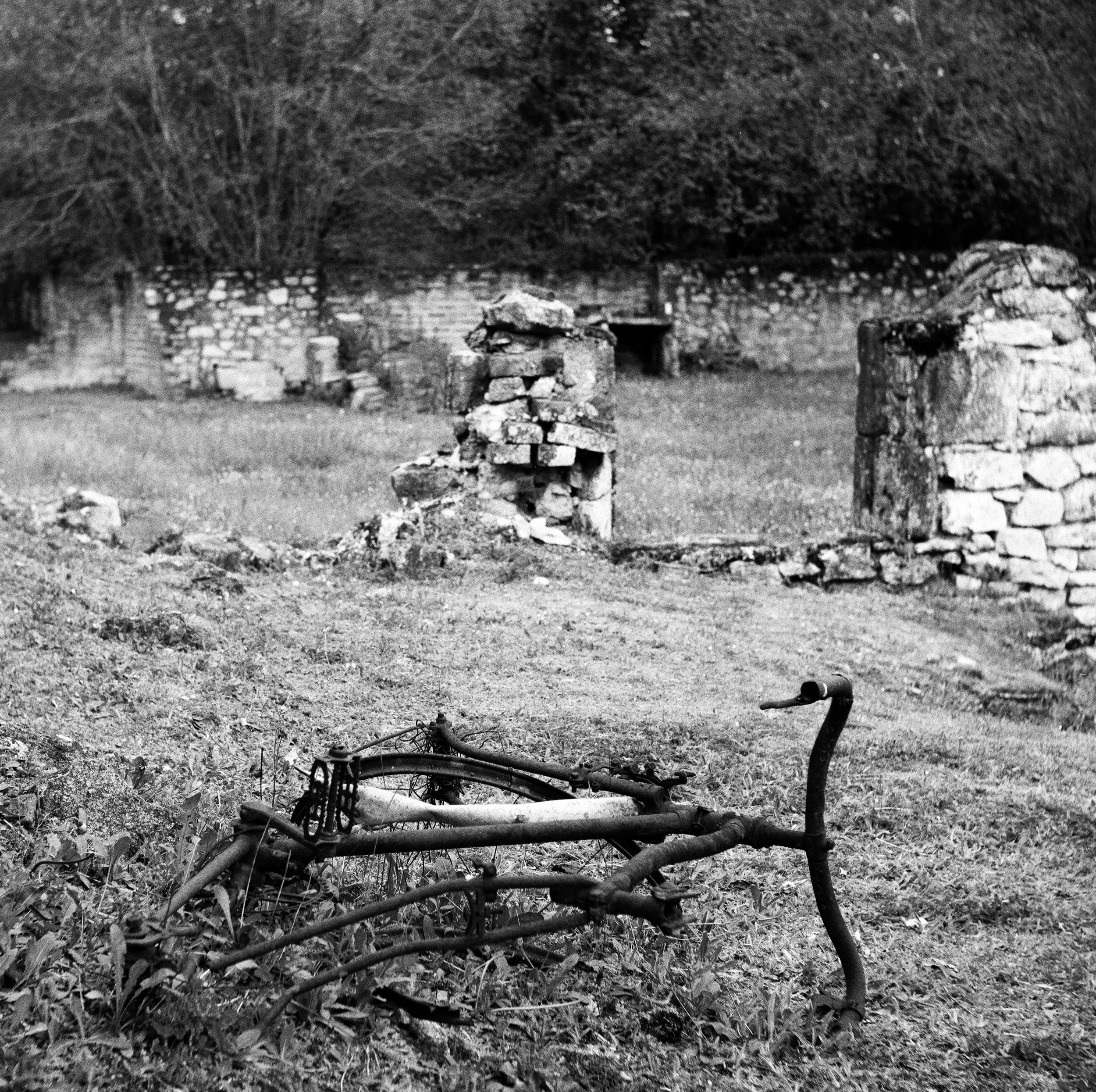bicycle, martyr village, oradour-sur-glane (2026)