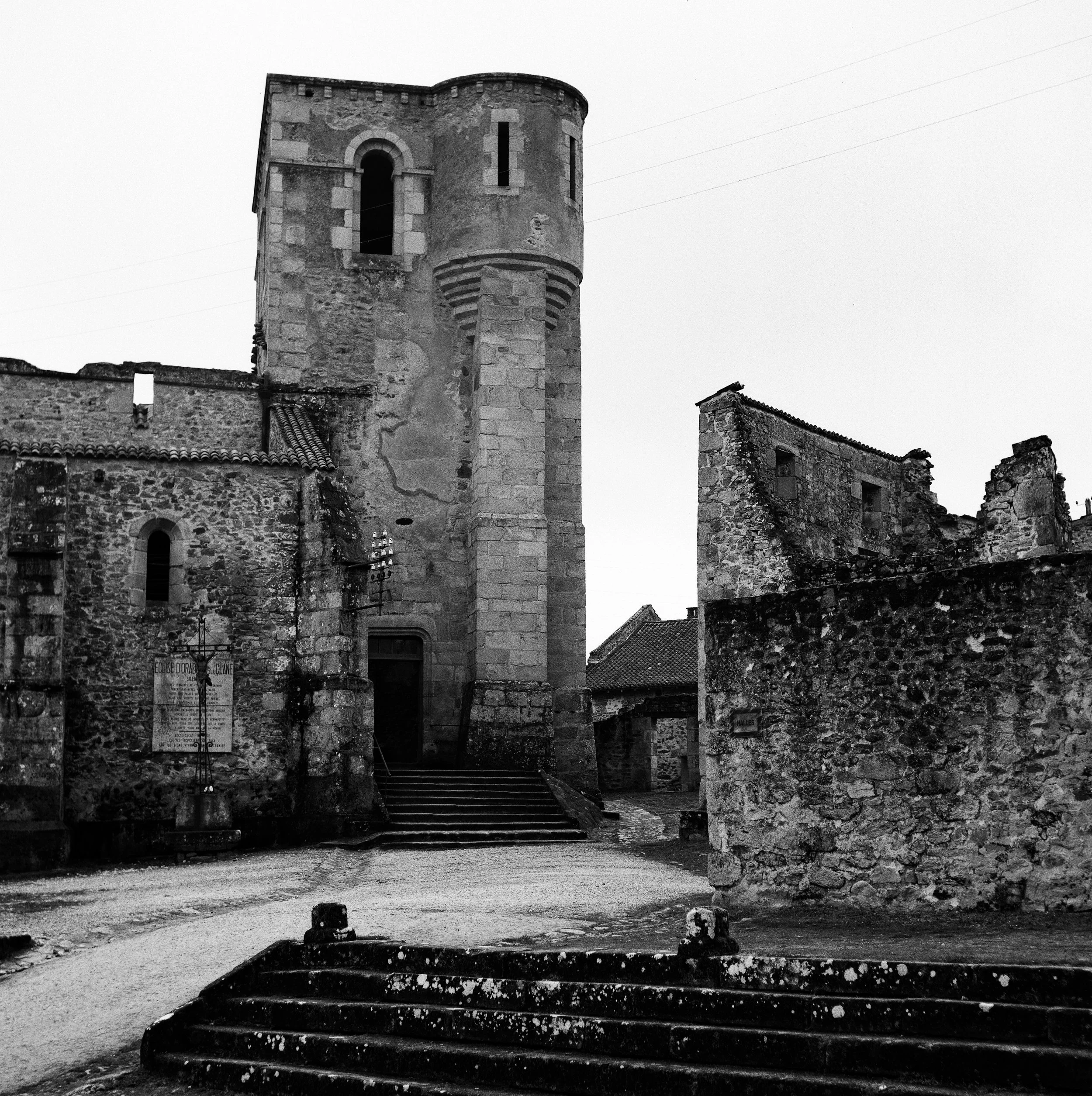 halles & church, martyr village, oradour-sur-glane (2026)