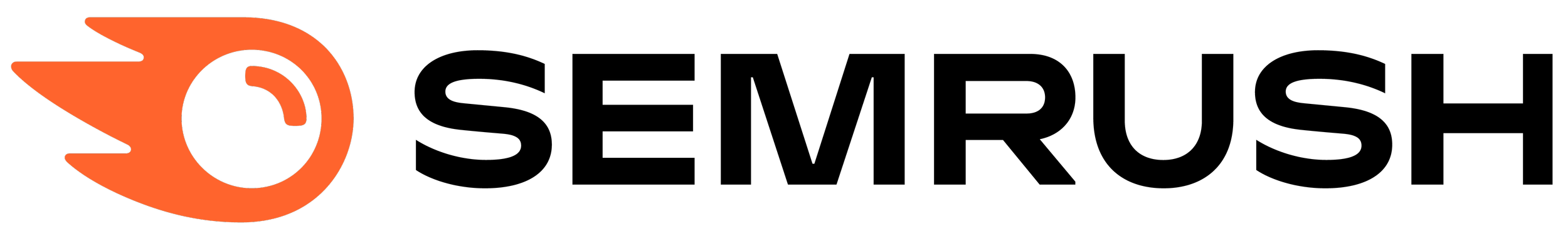 Logo d'une société de livraison ou de transport avec une tête de flèche orange stylisée.