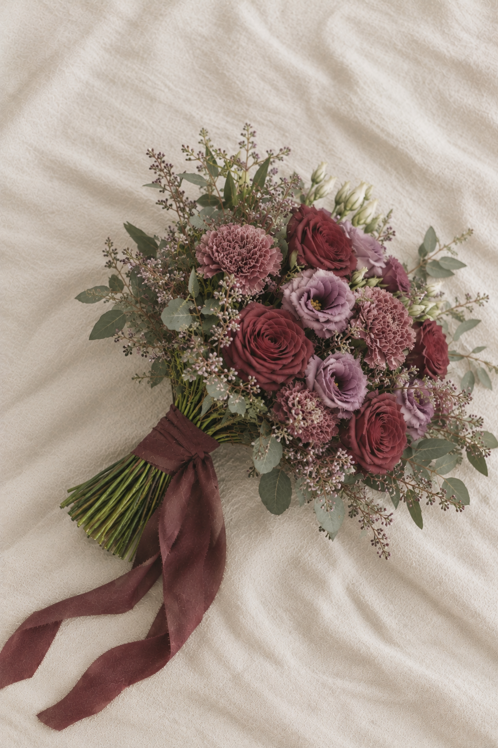 Romantic Burgundy Bouquet on Linen.png