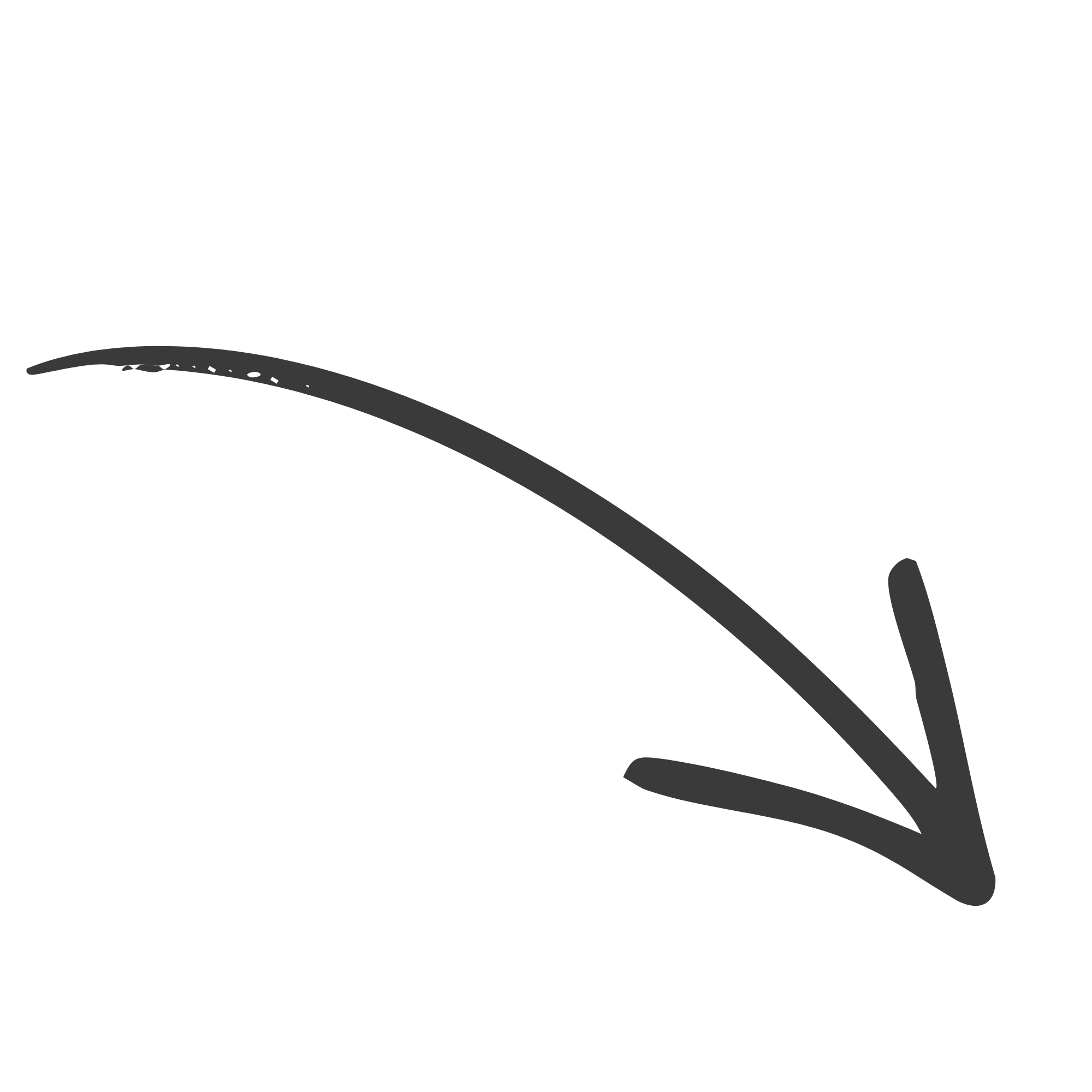 Black and white illustration of a stylized animal, possibly a horse or a dog, with minimalistic and abstract design.