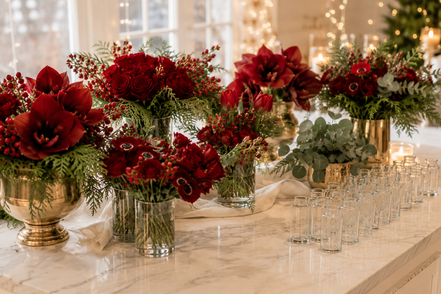 Holiday Bloom Bar: An Elegant Way to Celebrate the Season