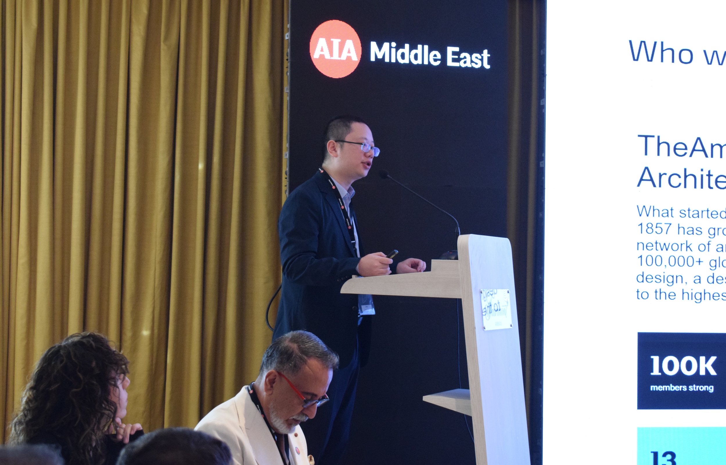 Welcome Speech, Li Ren, AIA ME I President