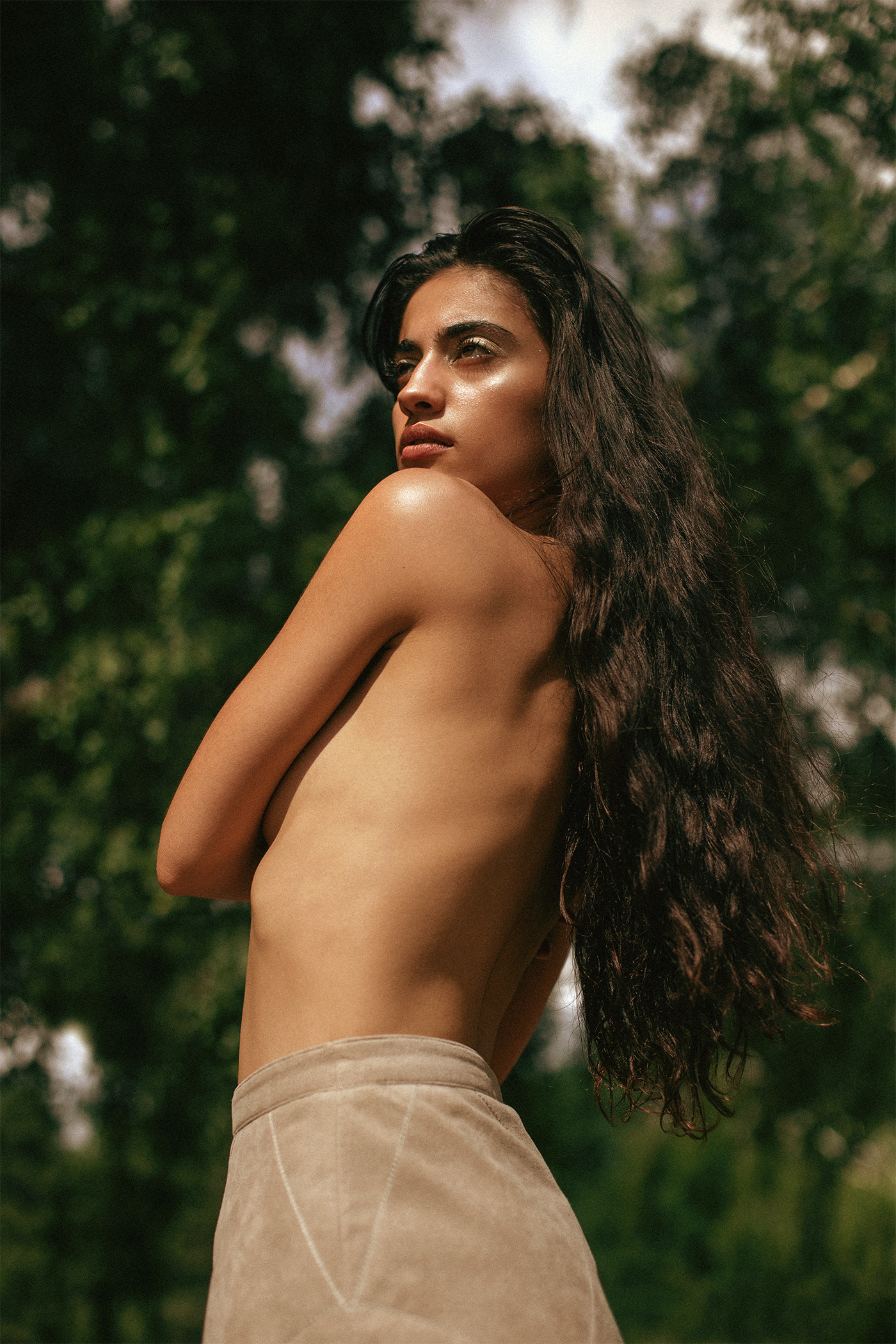 Individual portrait of a woman outdoors in Barcelona — Whip & Honey photography
