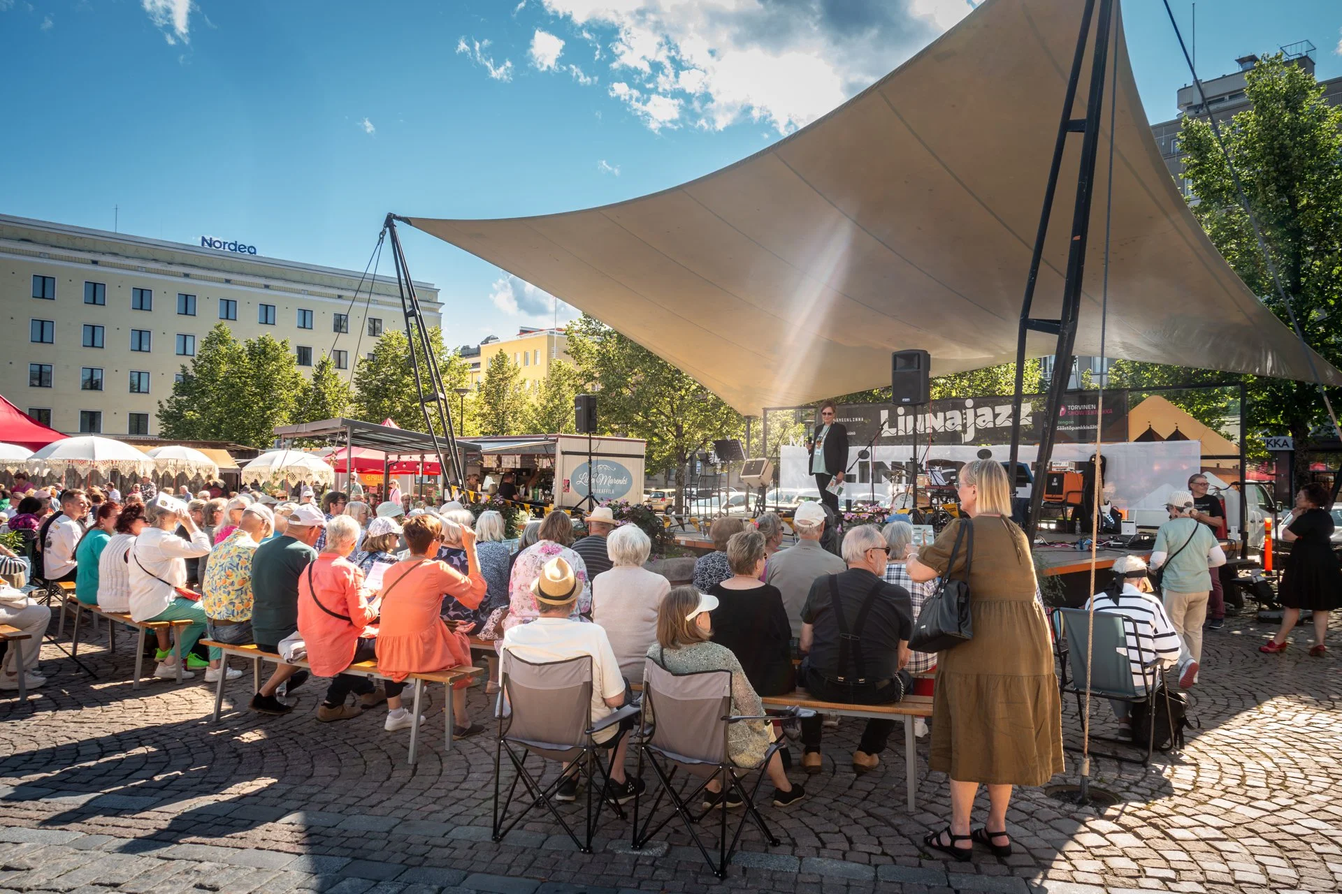 Toritapahtuma. Kuva: Johanna Lyömilä