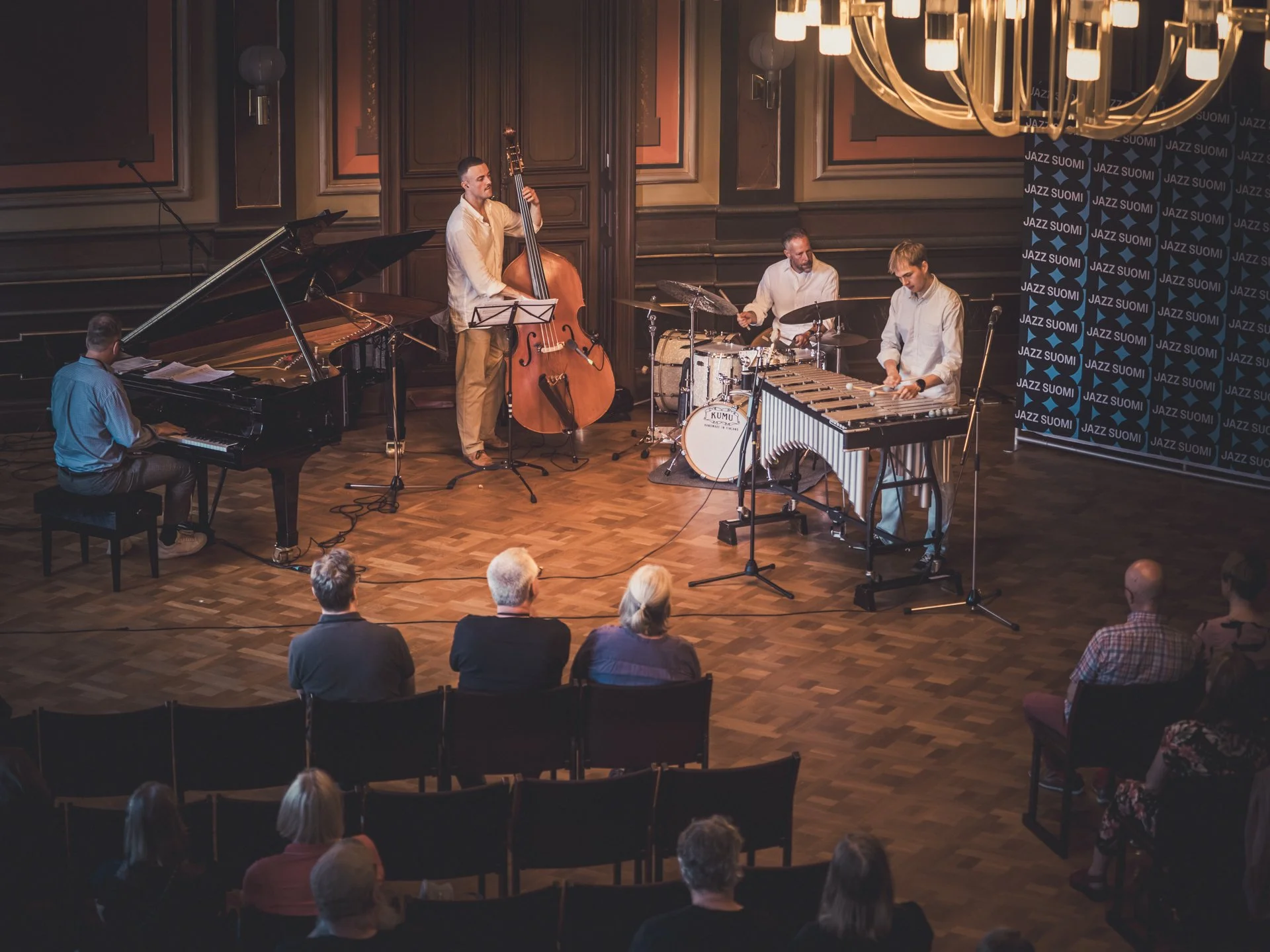 Virtanen/Niittynen Quartet. Kuva: Johanna Lyömilä