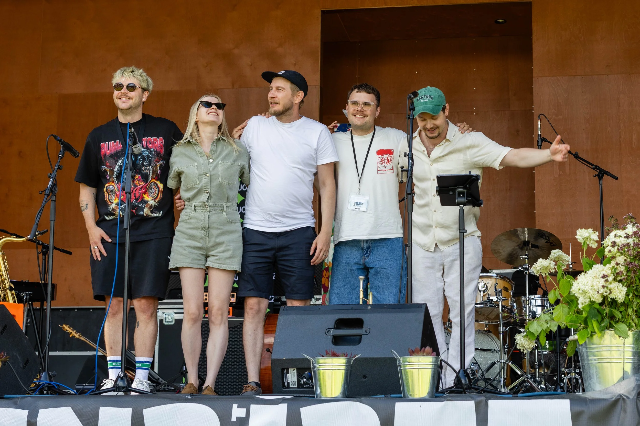 Aurora Hentunen Quintet. Kuva: Merja Kytöaho