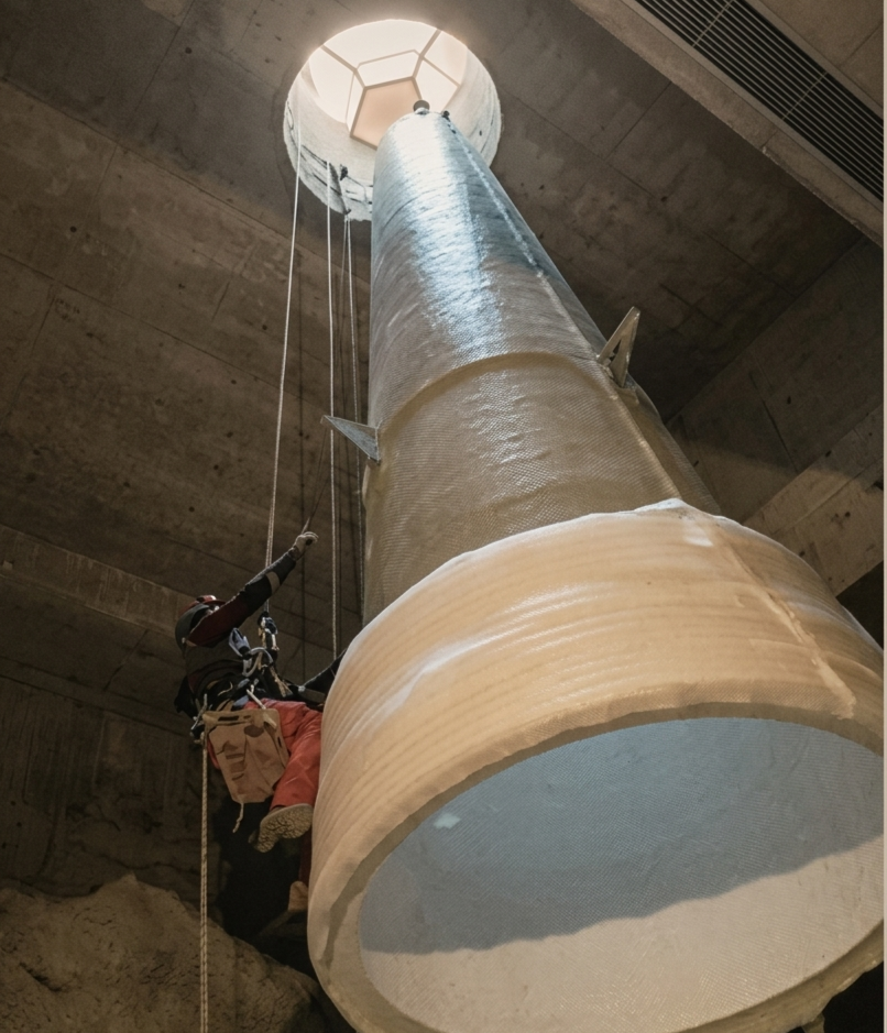 Montaje en obra con trabajos verticales Dmoldes