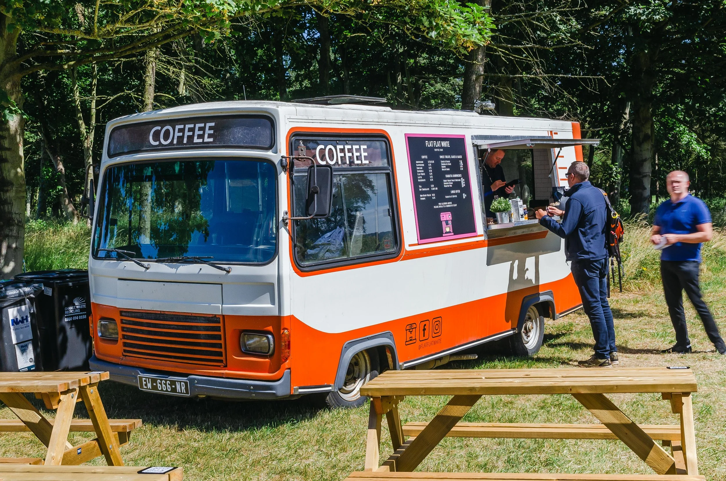 Public catering operation at the European Tour Scottish Open serving over 15000 attendees per day