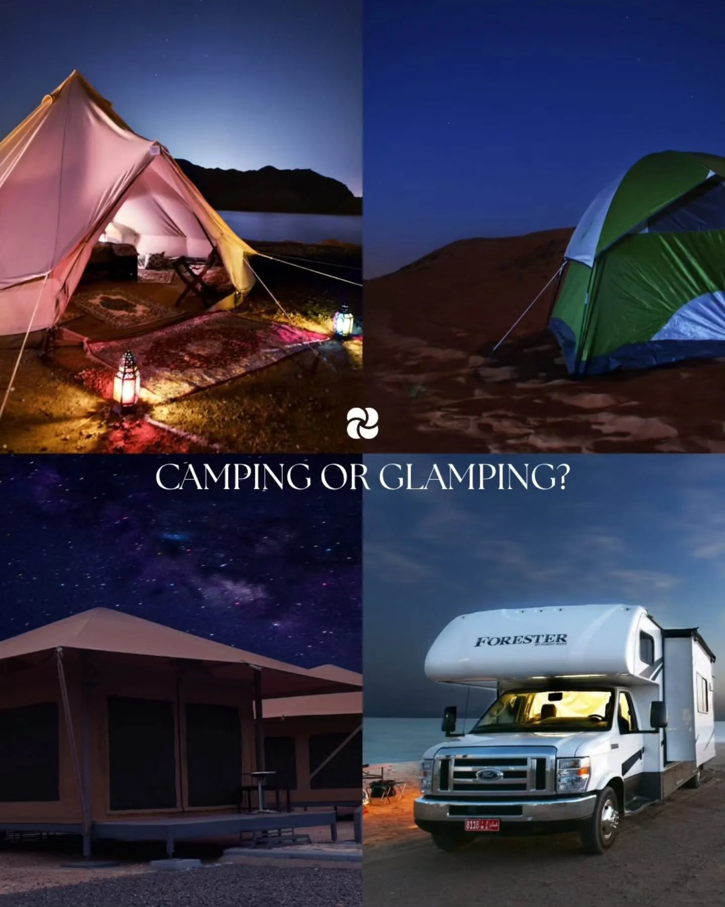 Camping? Glamping? RVs or Eco-Tents?

There are endless ways to connect with nature in Oman &mdash; and with the clearest views of the Milky Way from August 8th to 15th, this is the perfect time to experience it.

Photo credit: @baderallawati

How wi