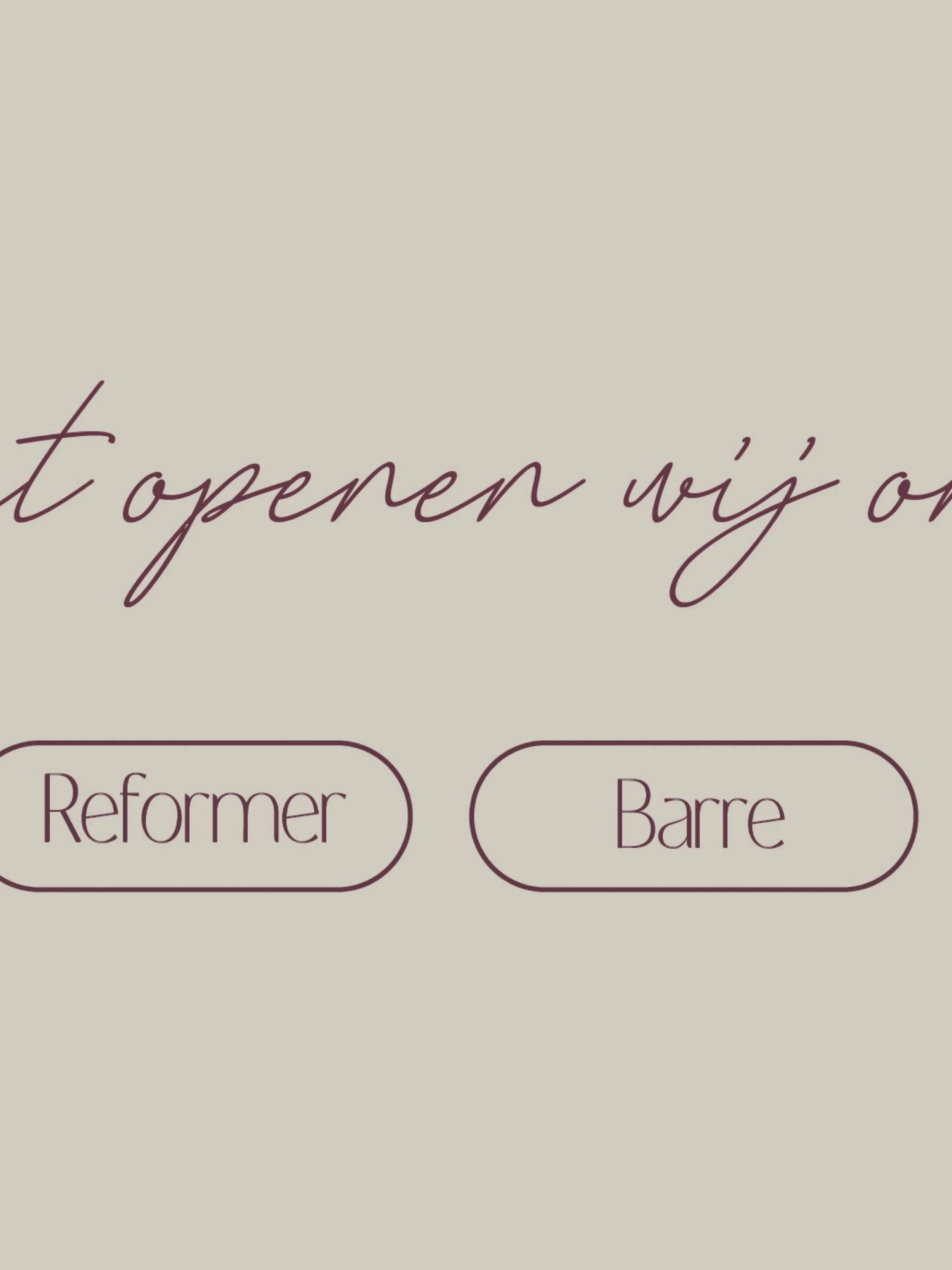 Exciting news!!! 🫧

Deze zomer openen @studioyaar_ &amp; @annjoypilates samen JY Studio in Sint-oedenrode. 

In deze studio komen mat pilates, reformer pilates, barre, yoga en zwangerschaps lessen samen op een plek. We kunnen niet wachten tot we jul