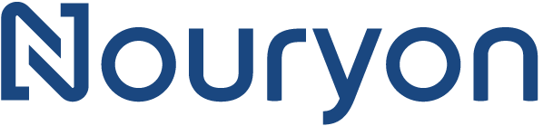 Nouryon logo in blue text.