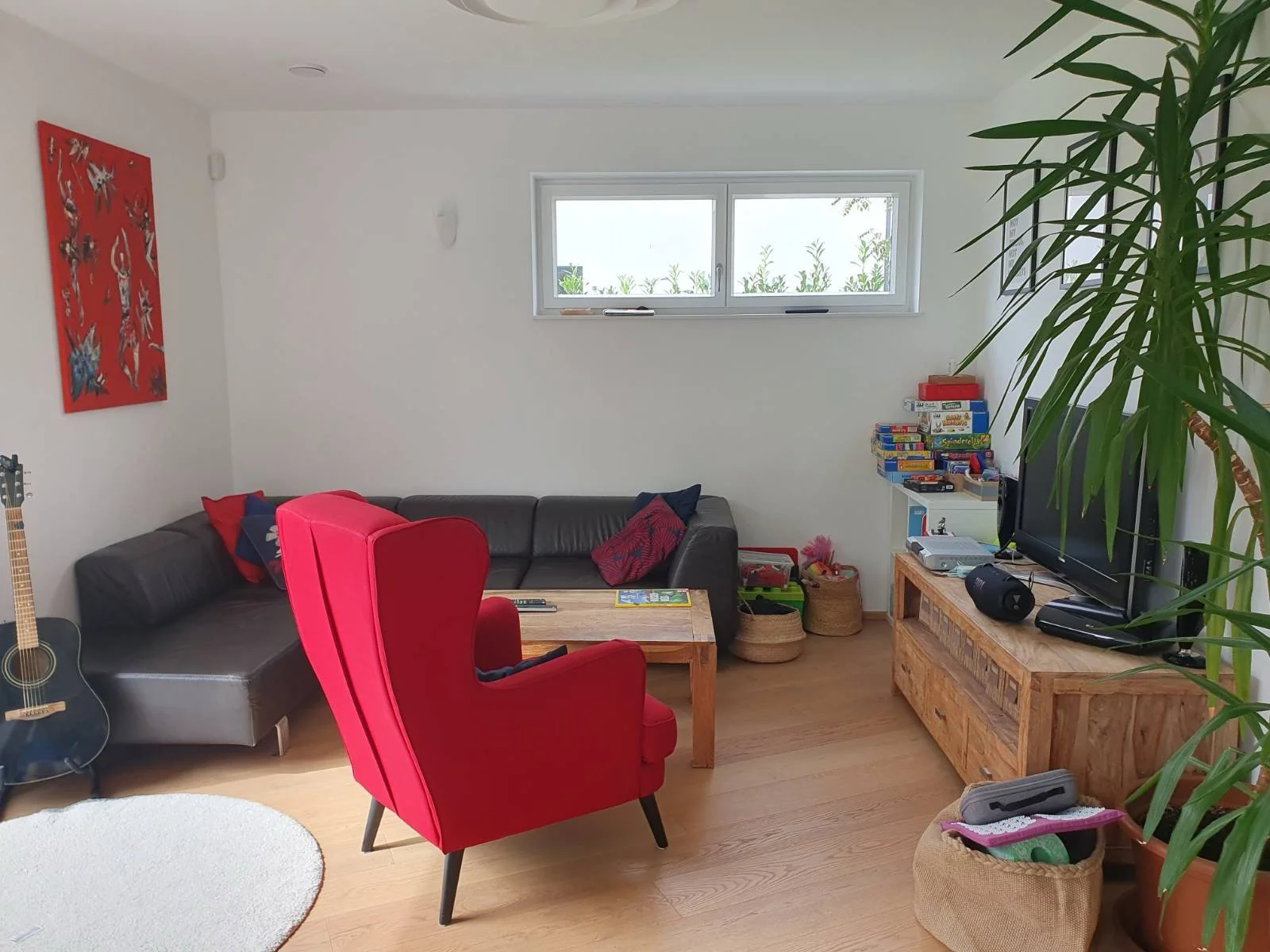 Wohnzimmer vor dem Redesign