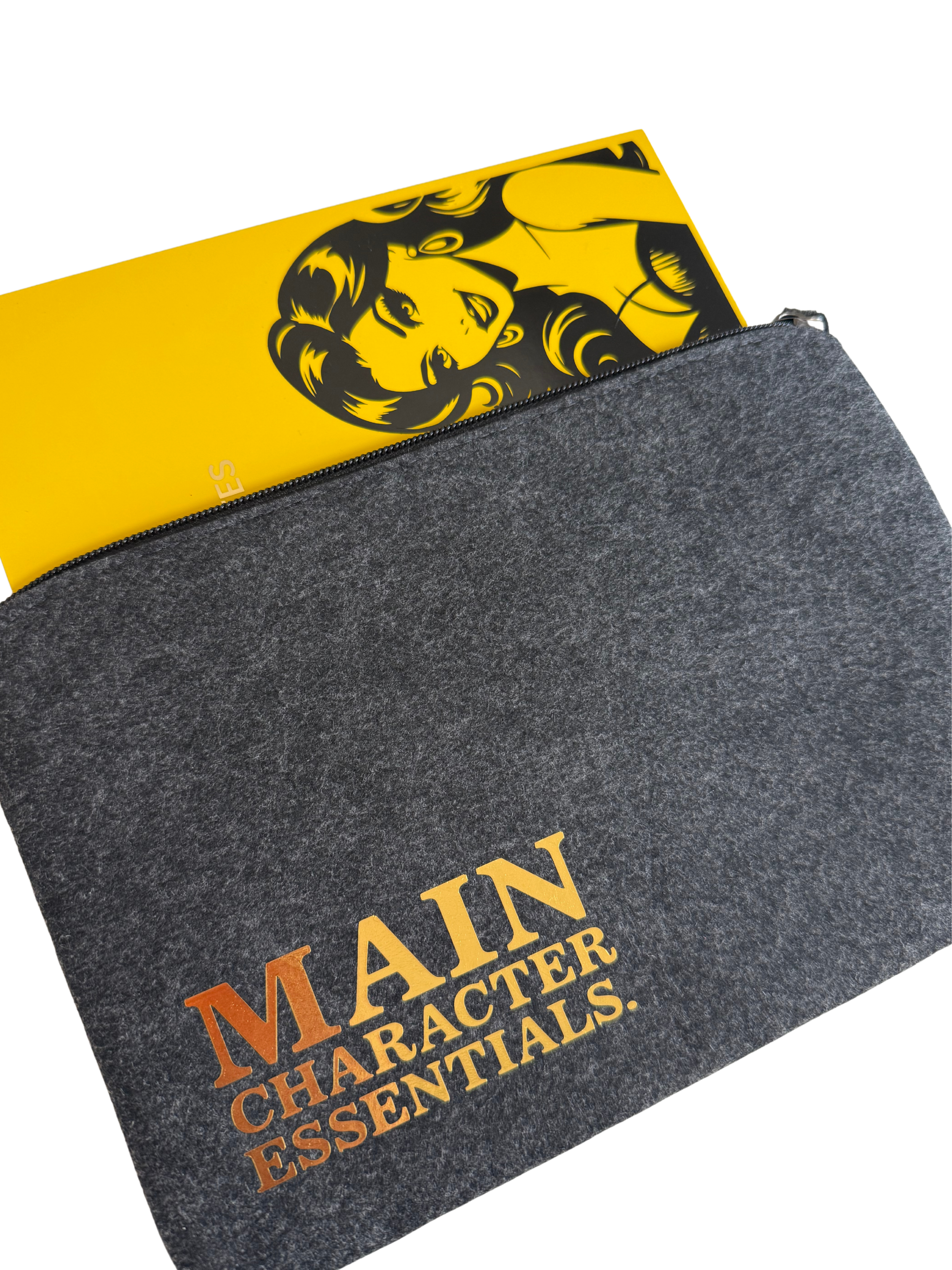 “Main Character Essentials.”  Accessories Bag