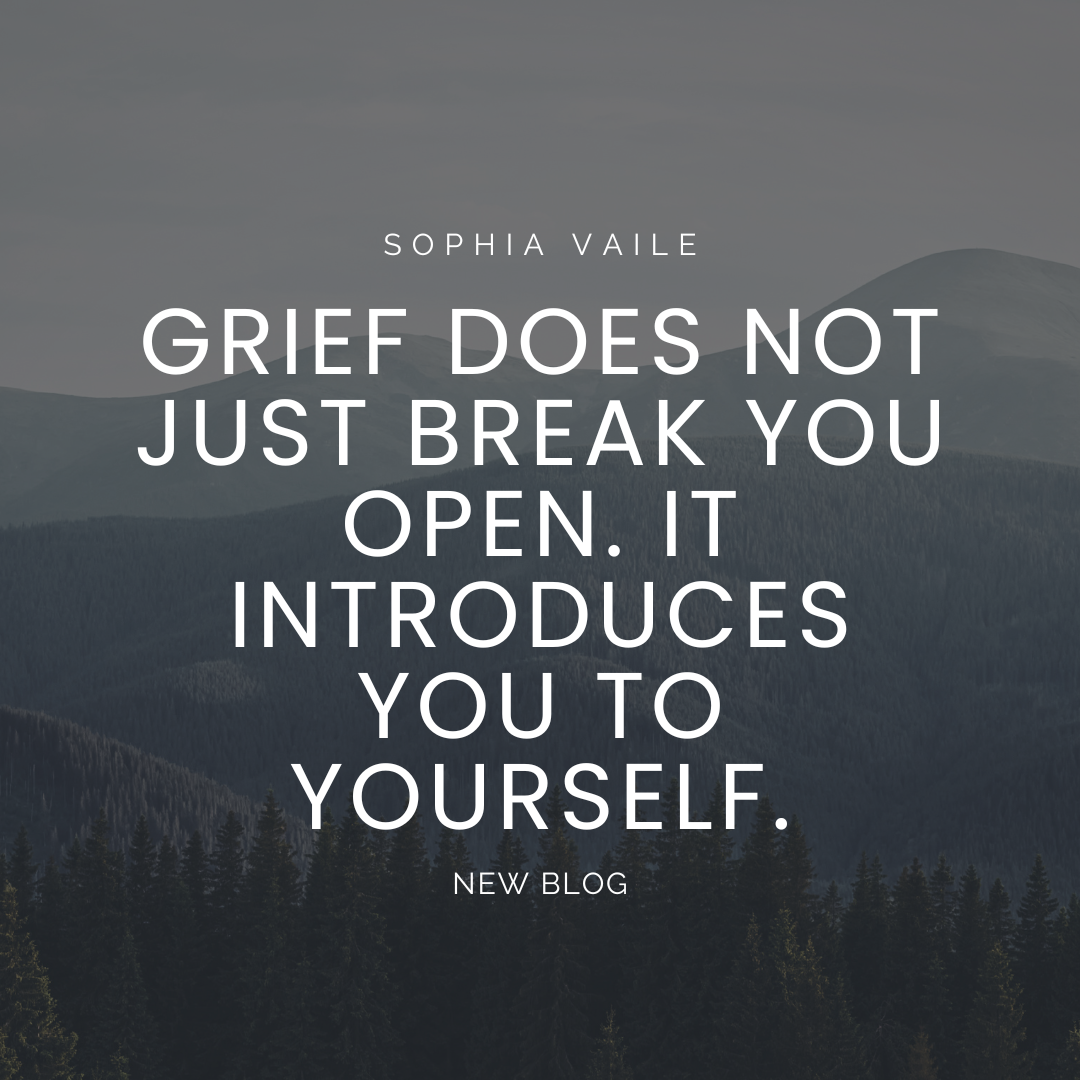 Grief Does Not Just Break You Open. It Introduces You To Yourself.
