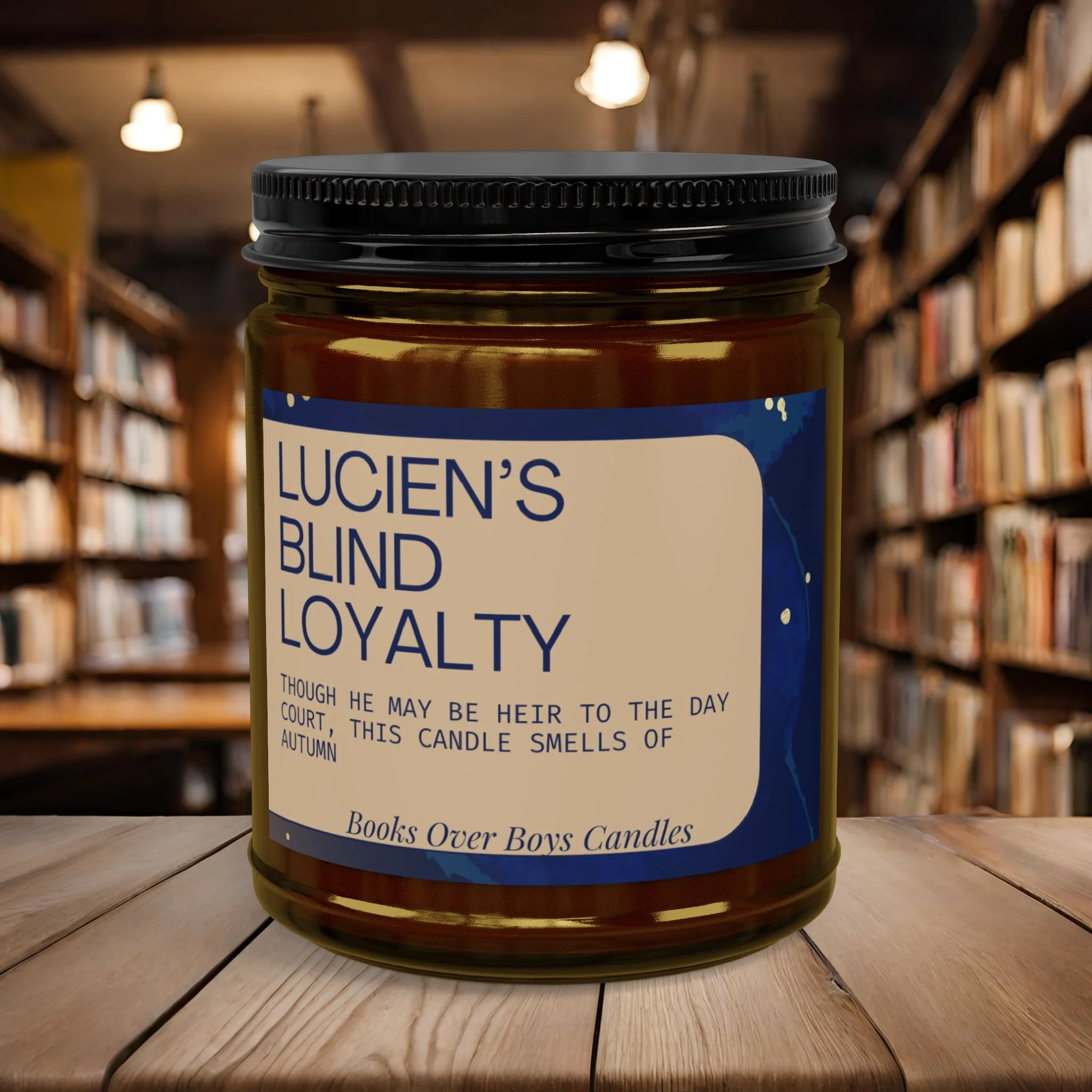 'Lucian's Blind Loyalty' Scented Soy Candle