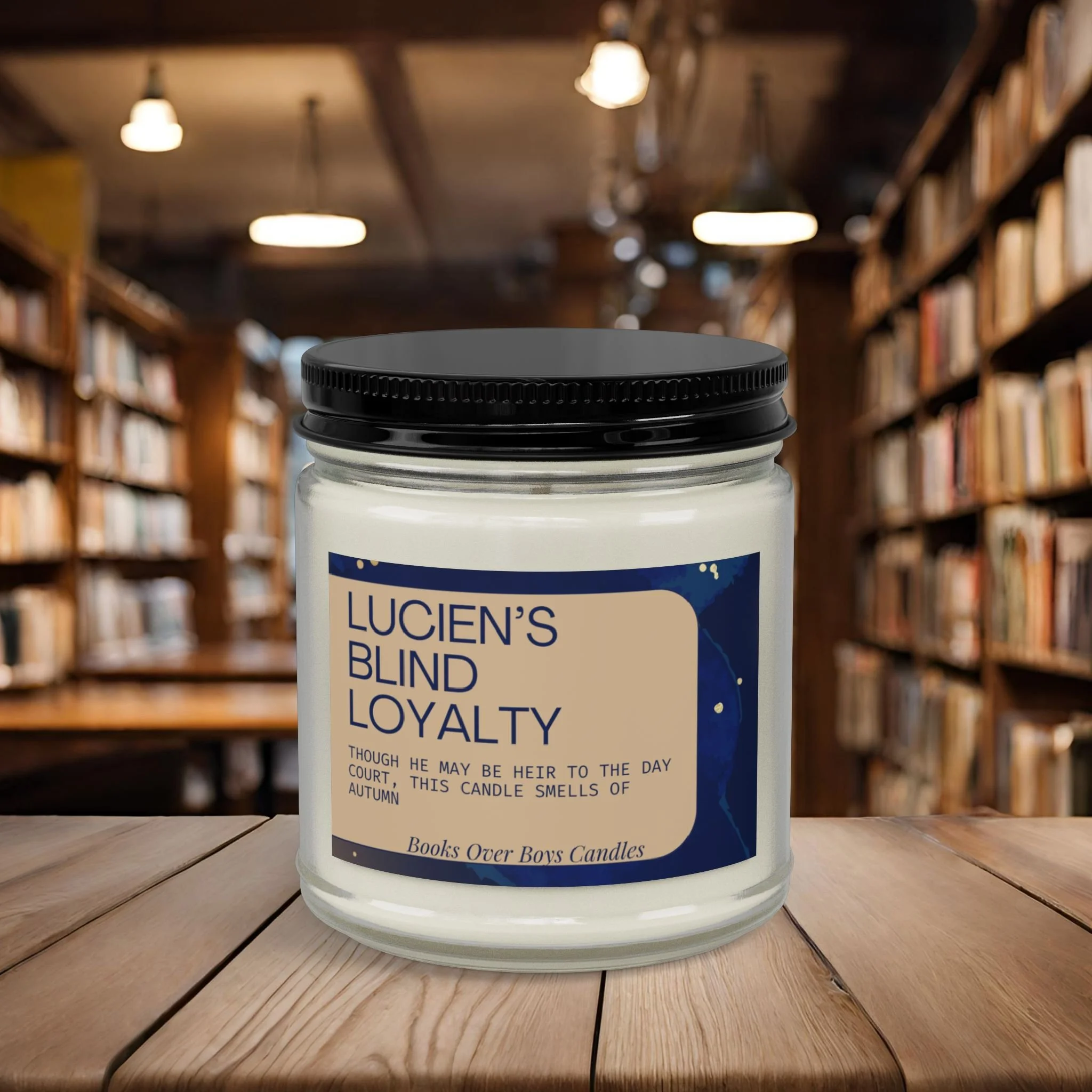 'Lucian's Blind Loyalty' Scented Soy Candle