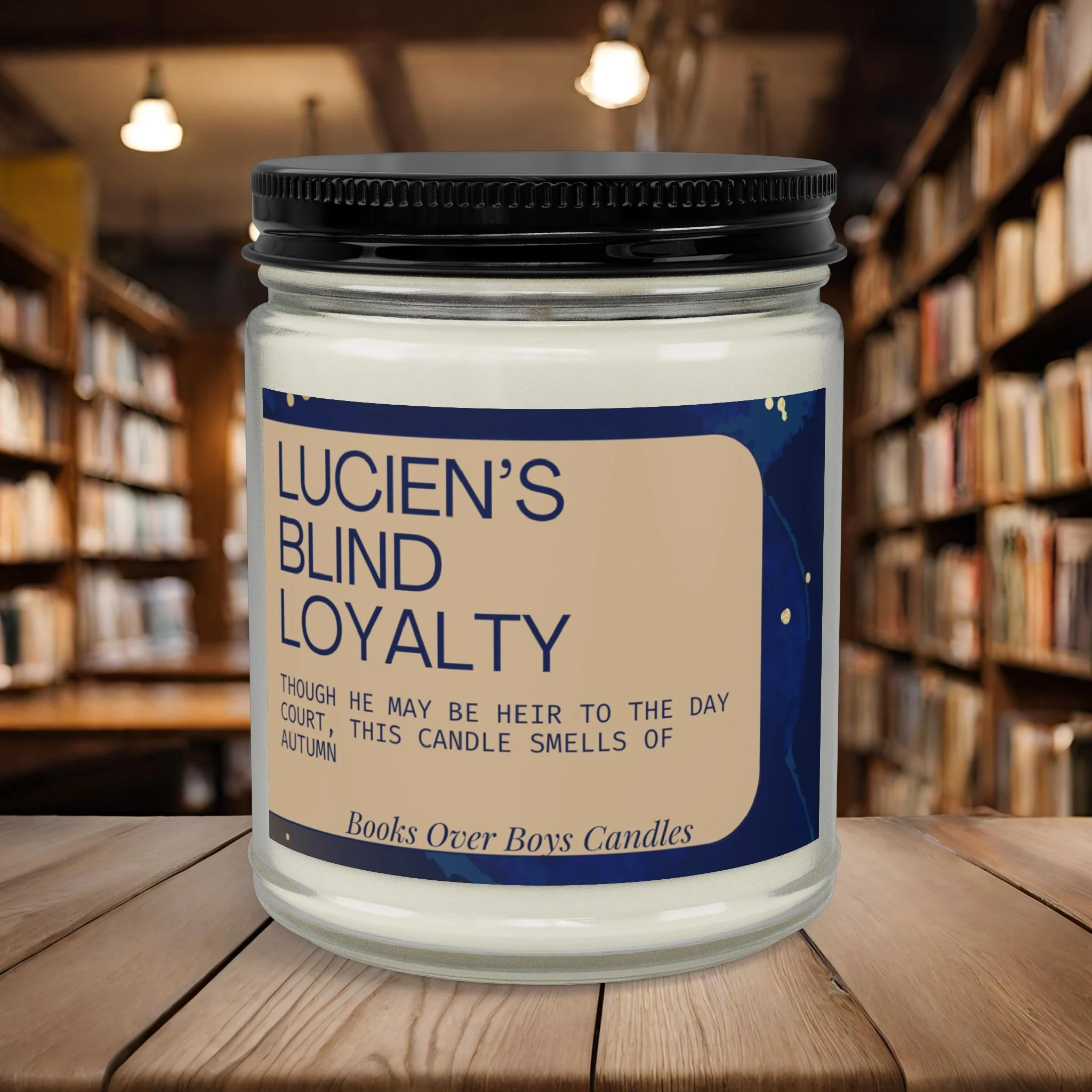 'Lucian's Blind Loyalty' Scented Soy Candle