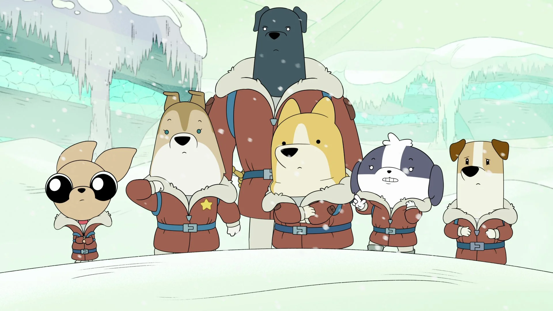 Netflix series Dogs In Space