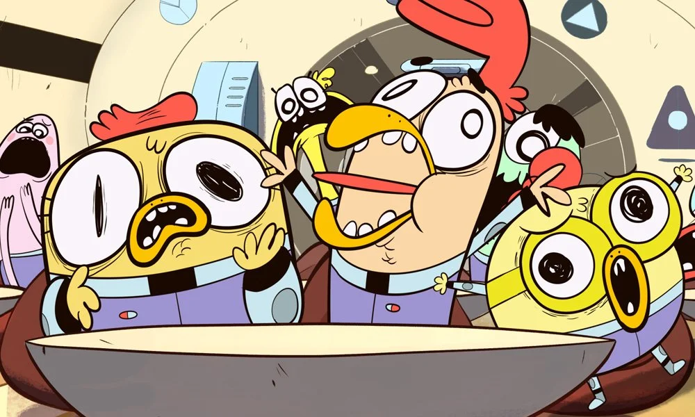 Space Chickens In Space
