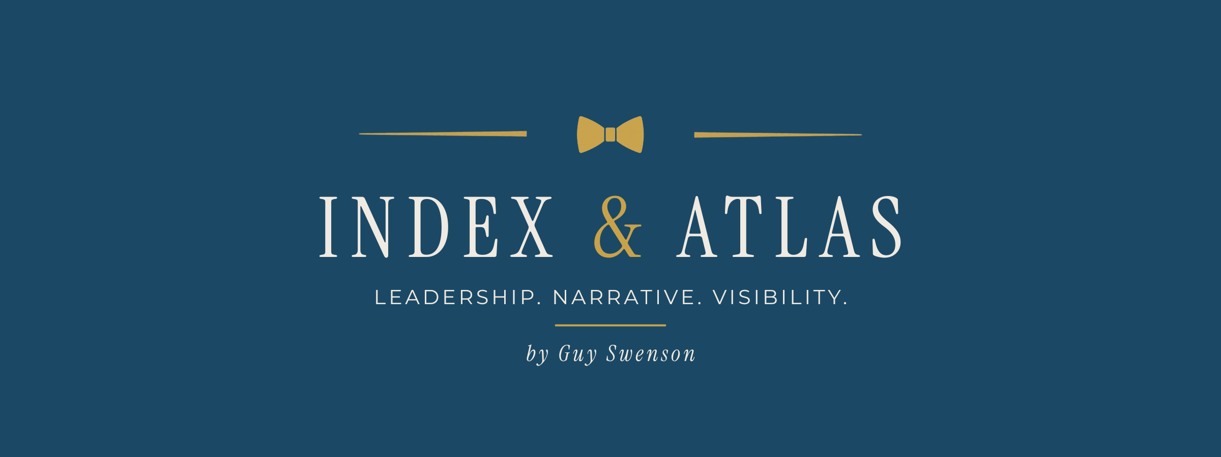 Index & Atlas Logo - Leadership Profile services for K-12 educational leaders