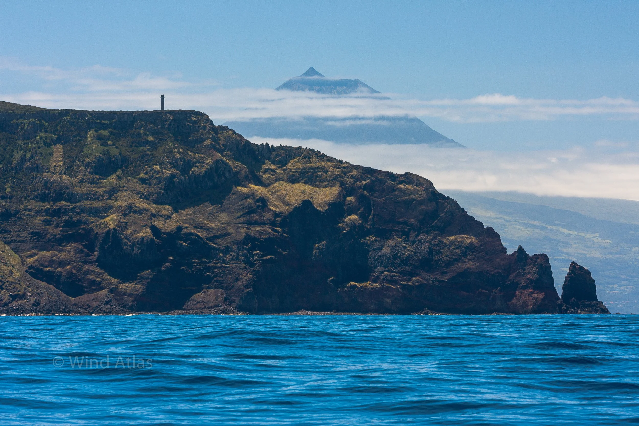 Pico behind Sao Jorge