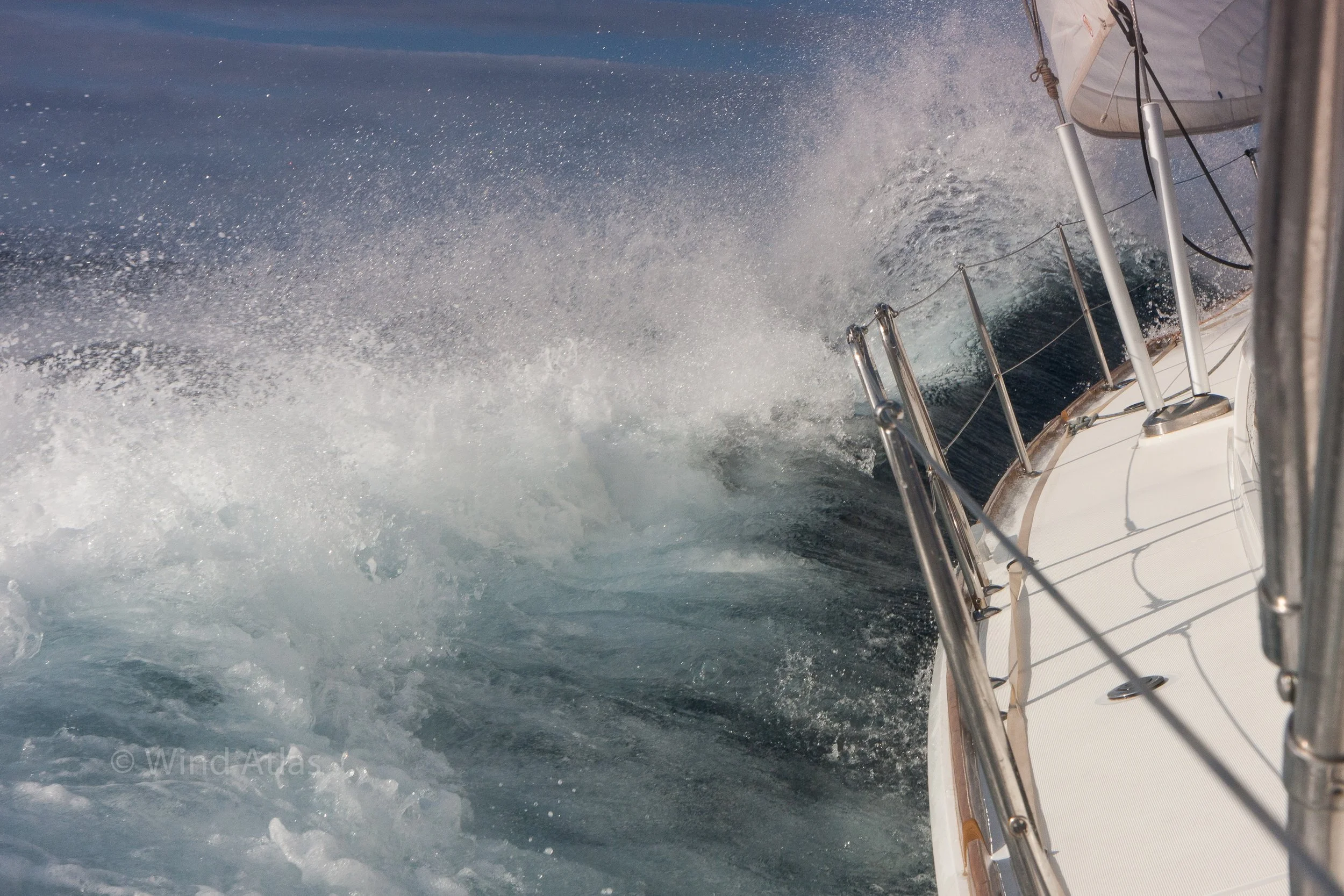 Big wave splash