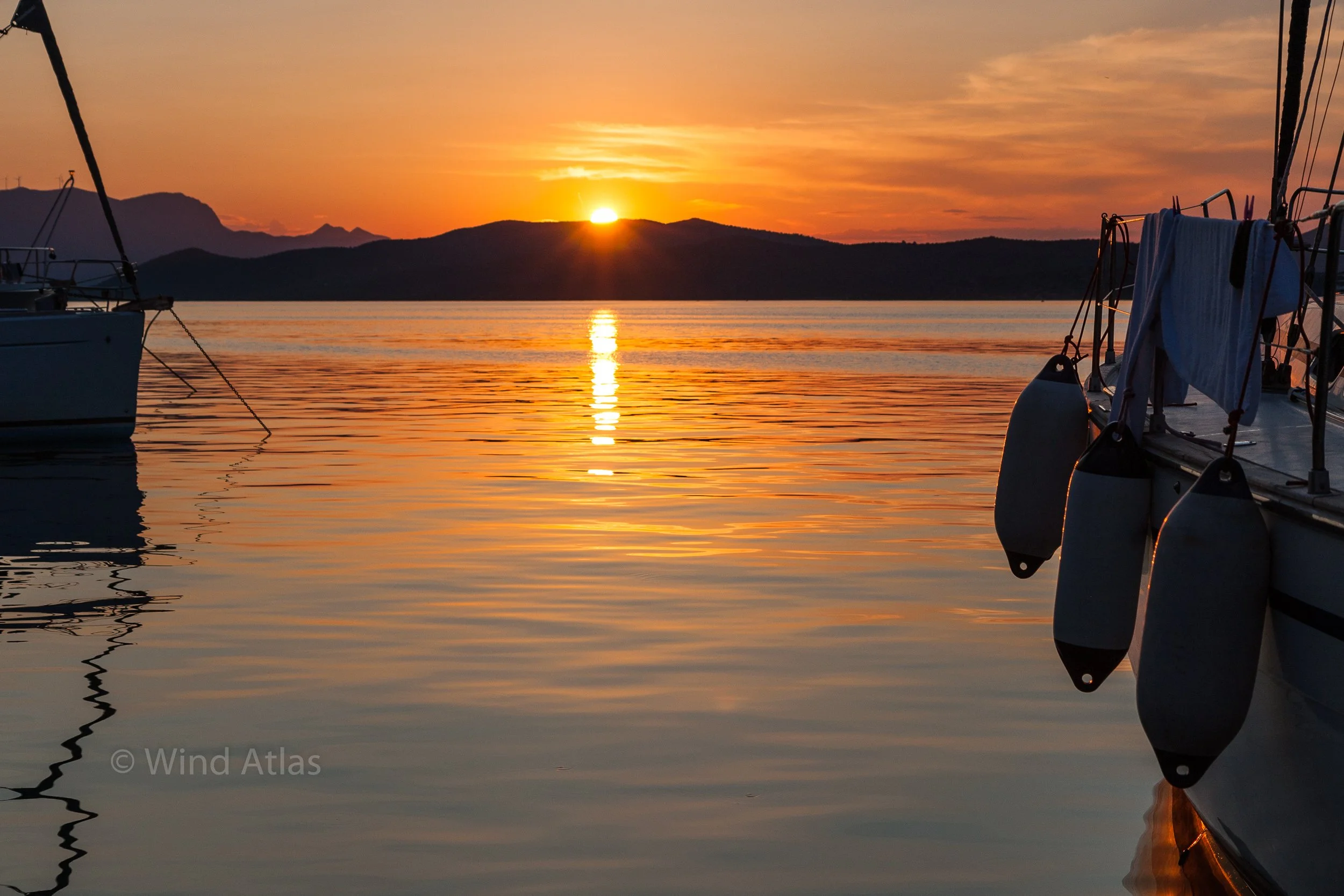 Poros sunset