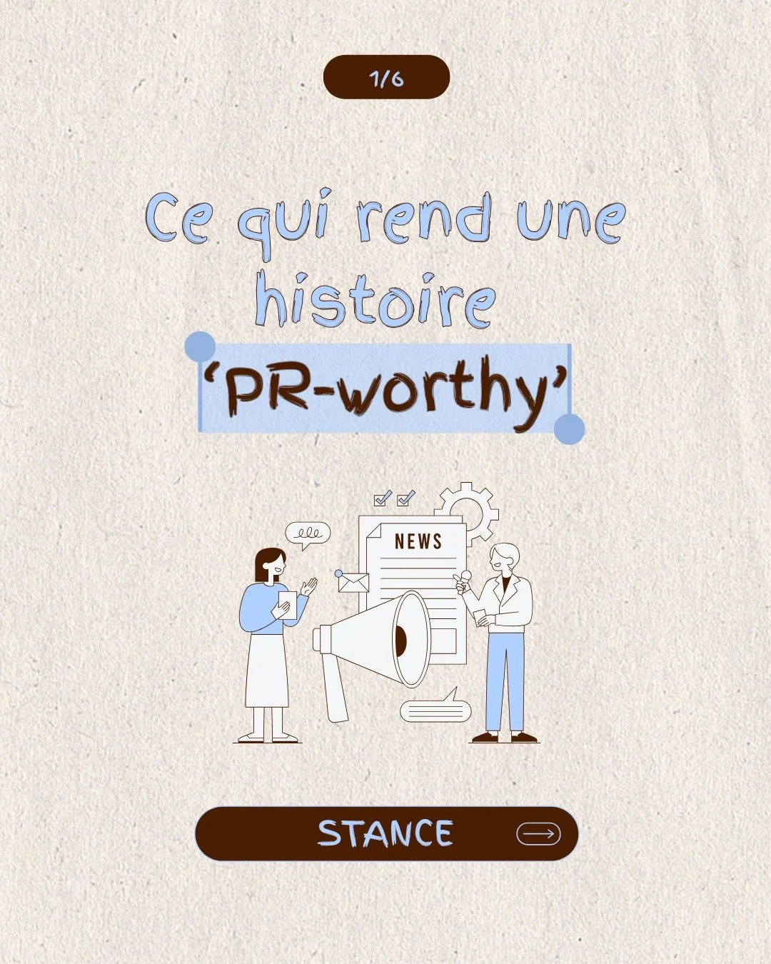 Toutes les histoires ne deviennent pas des retomb&eacute;es presse.

Les campagnes qui fonctionnent ont g&eacute;n&eacute;ralement un point commun : elles donnent une vraie raison d&rsquo;en parler.

Les m&eacute;dias ne recherchent pas des marques -
